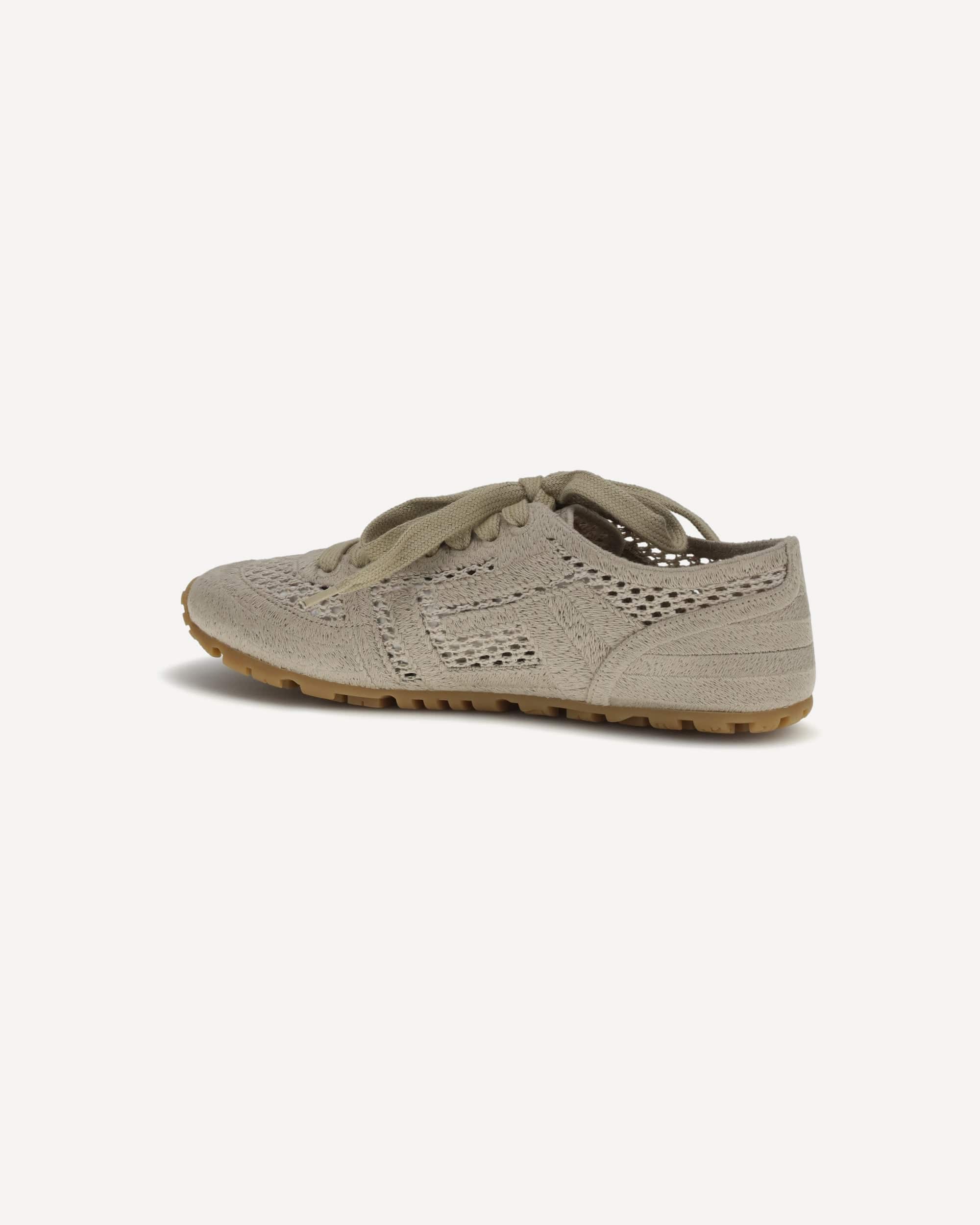 Balmain Racer 45 Macramé Sneakers