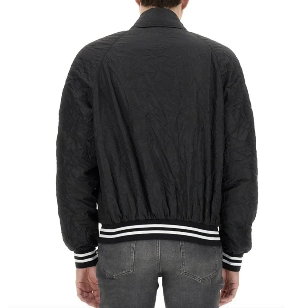 Balmain Ribbed Casual Bomber Jacket