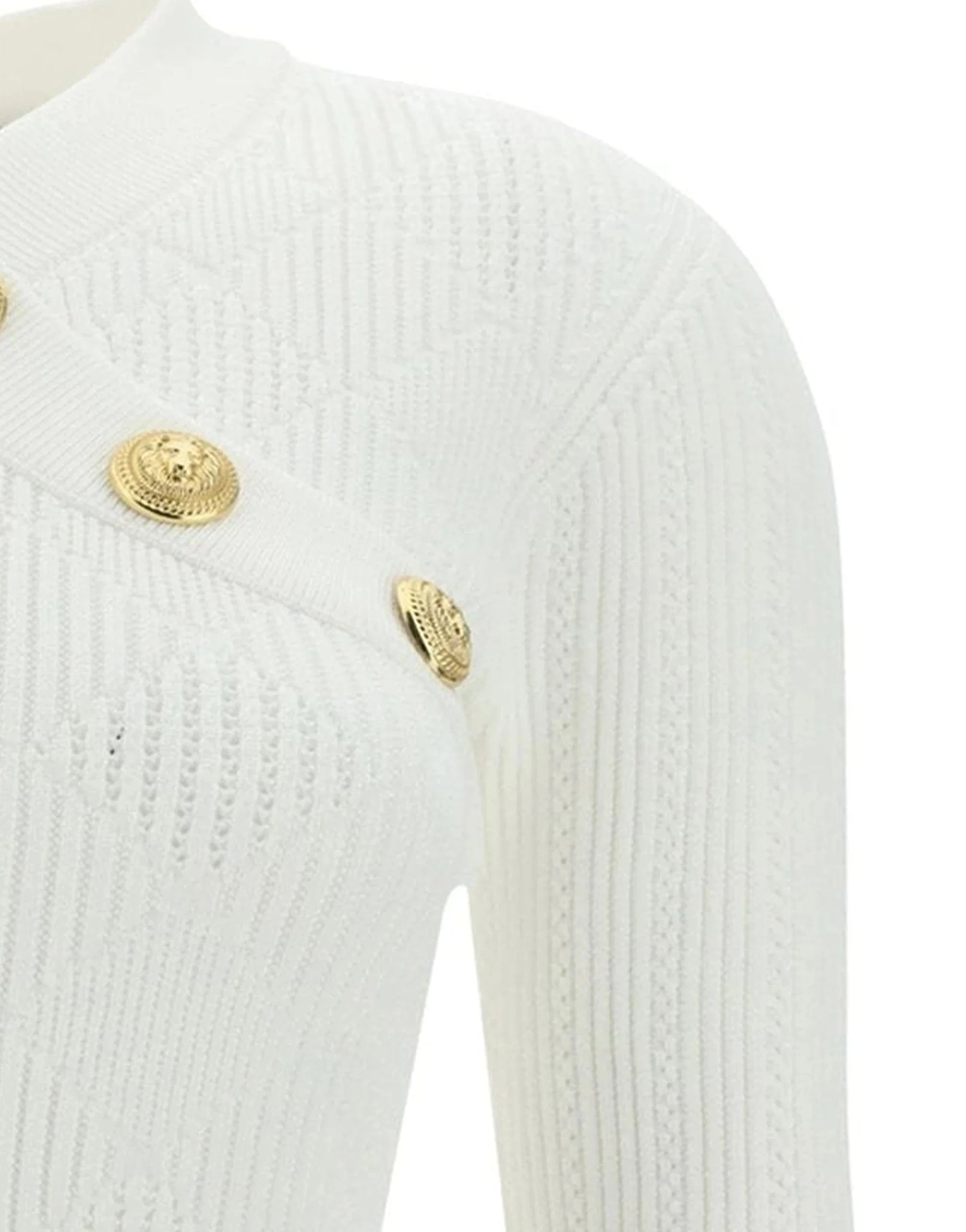 Balmain Ribbed Mini Dress