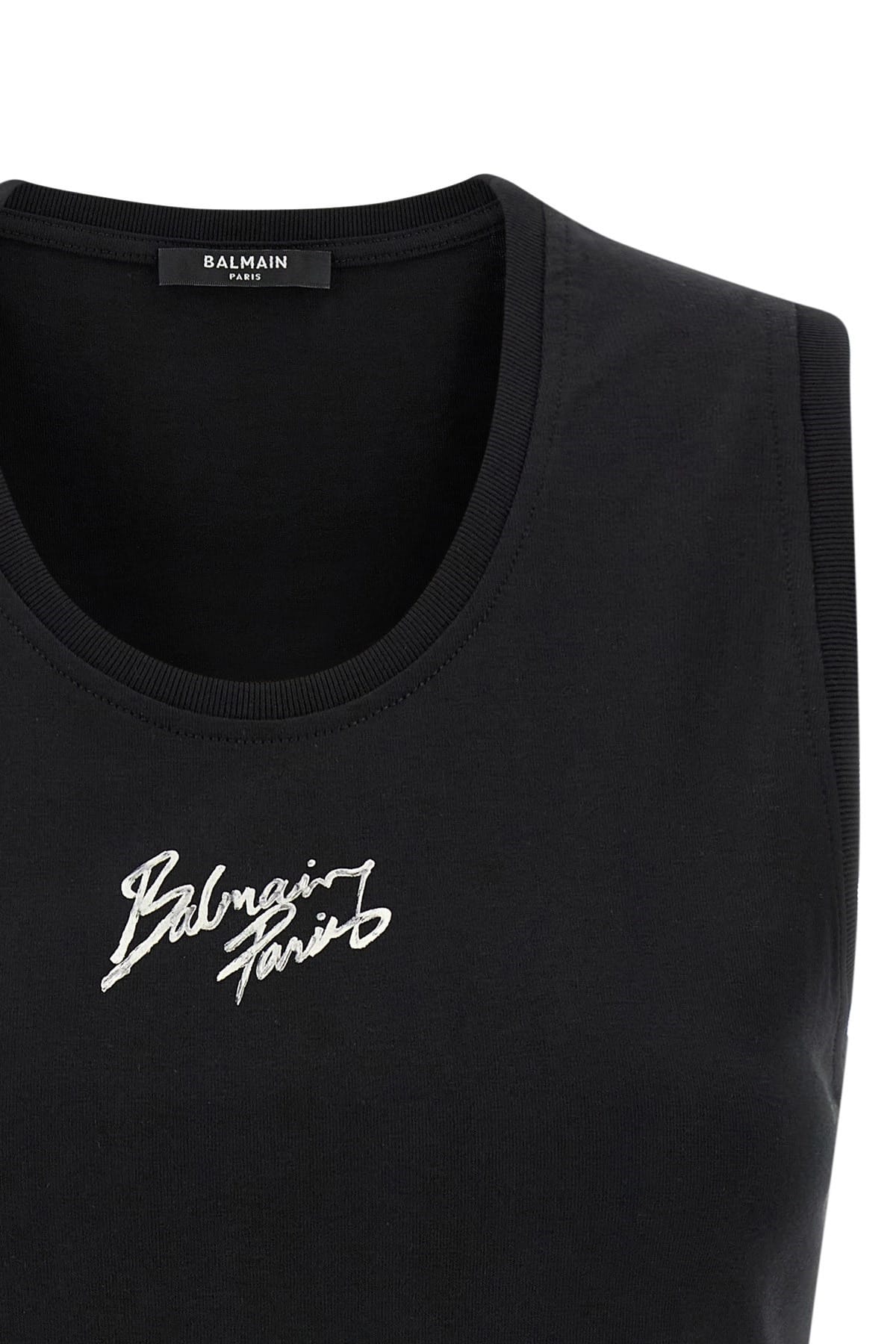 Balmain Balmain Sleeveless Print Top