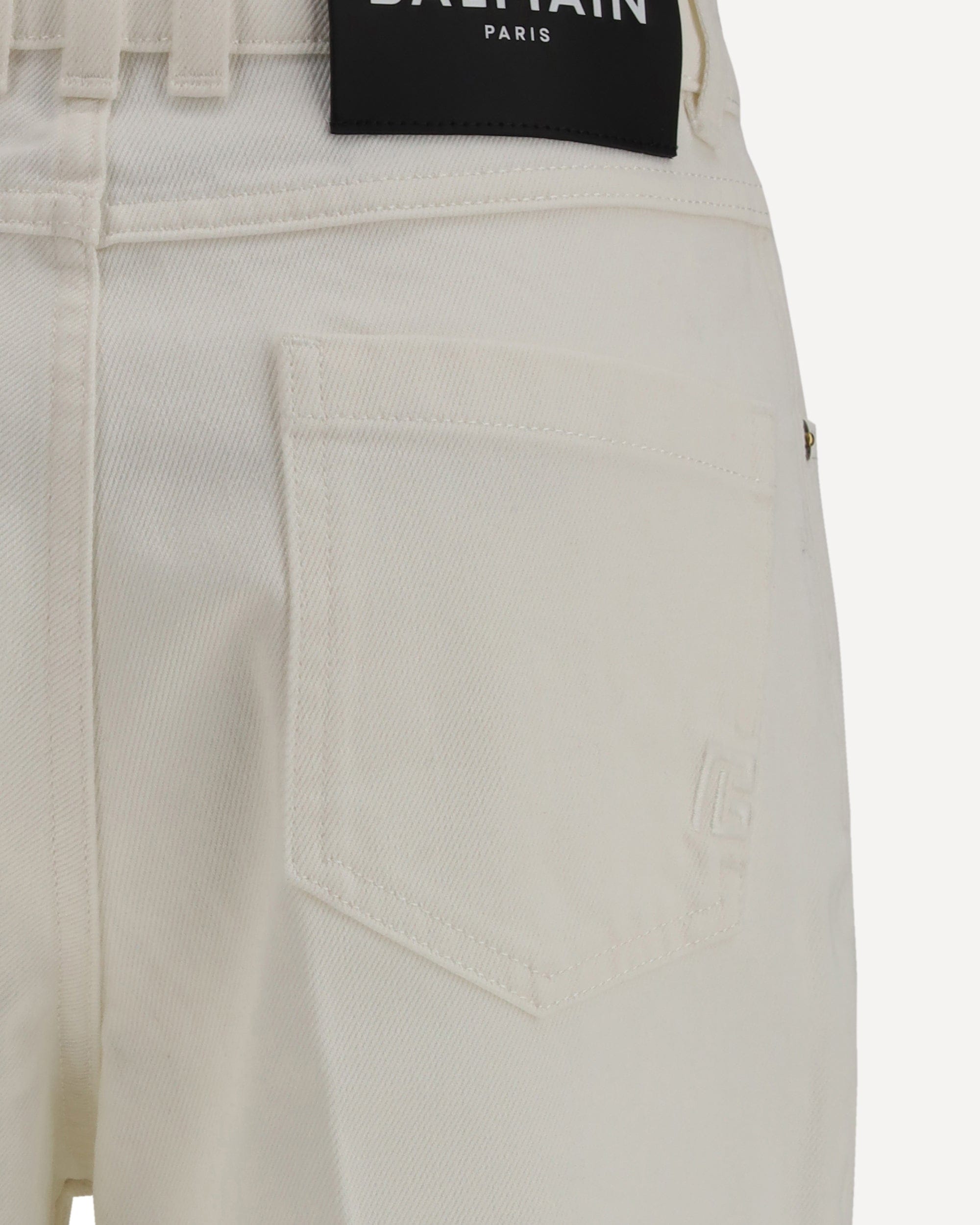 Balmain Straight-Leg Denim Jeans
