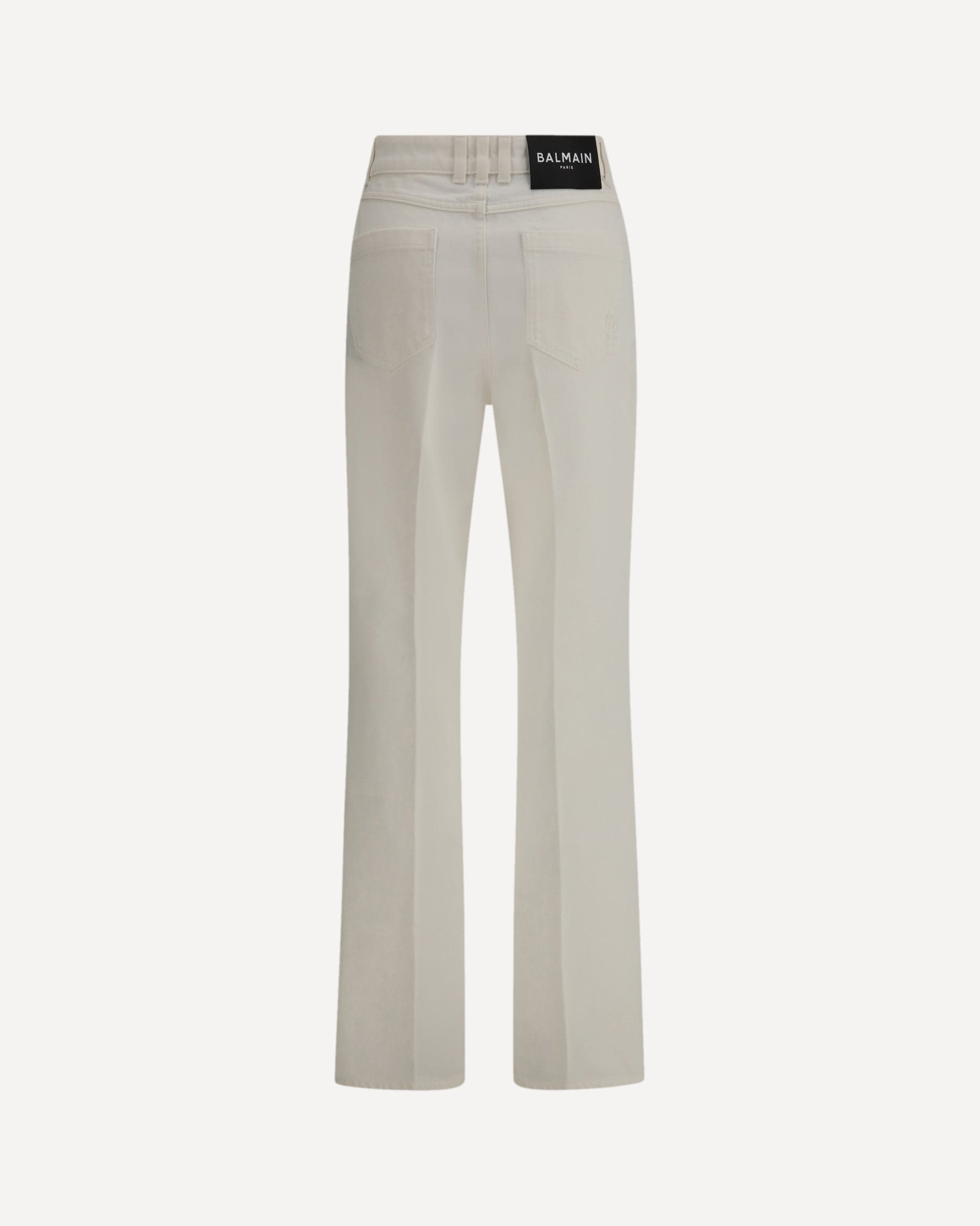Balmain Straight-Leg Denim Jeans