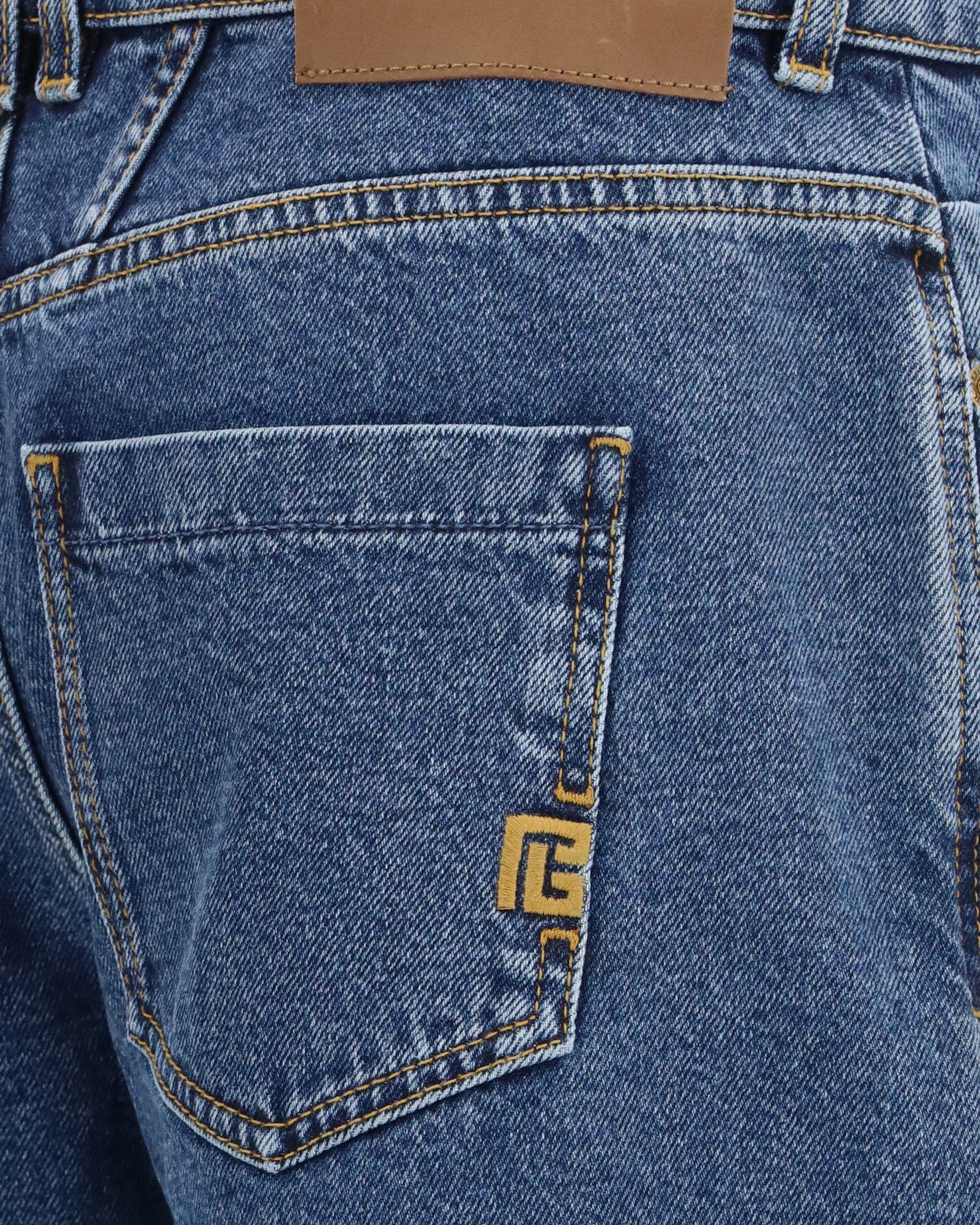 Balmain Balmain Straight Wide-Leg Jeans