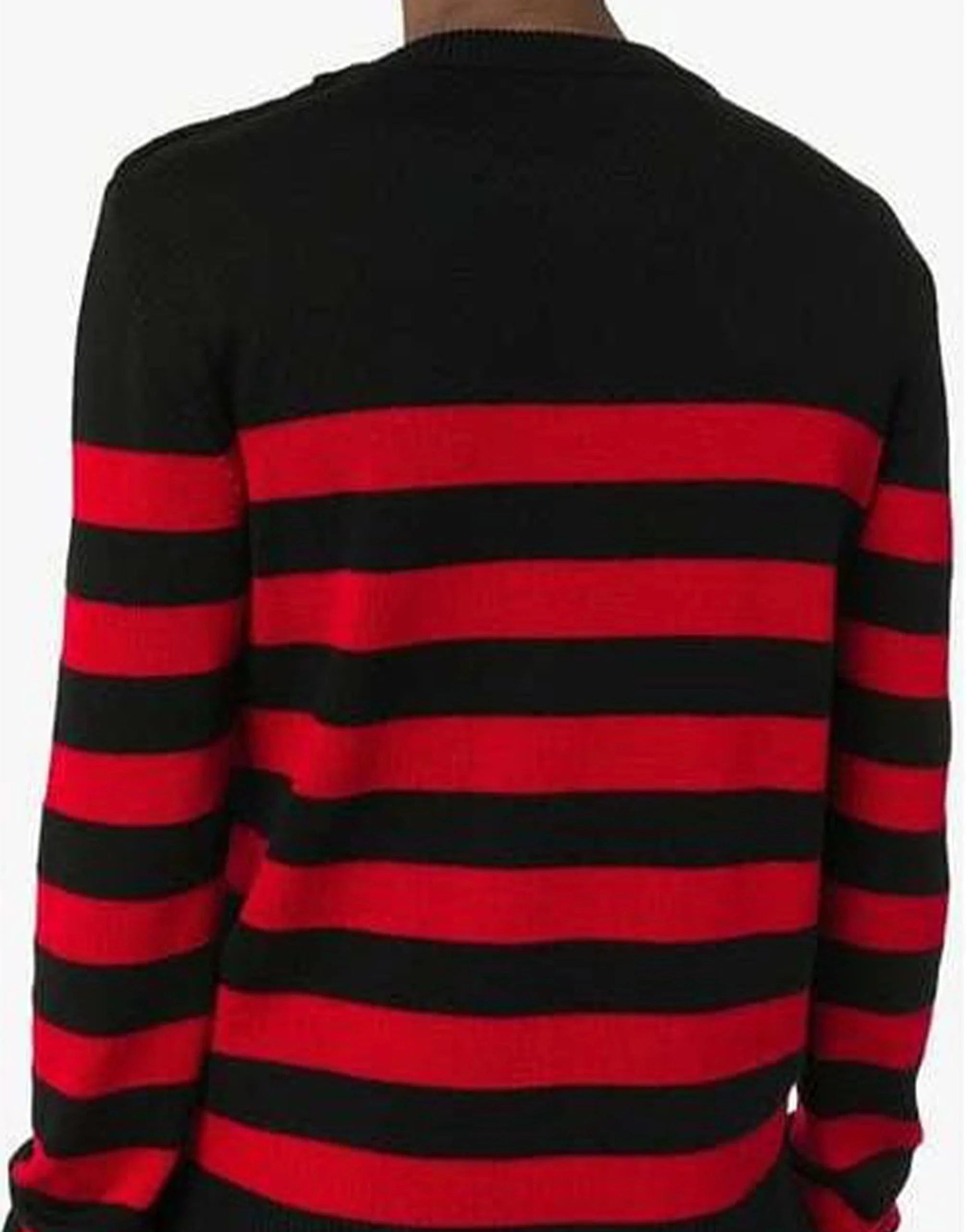 Balmain Stripe Patched Sweater