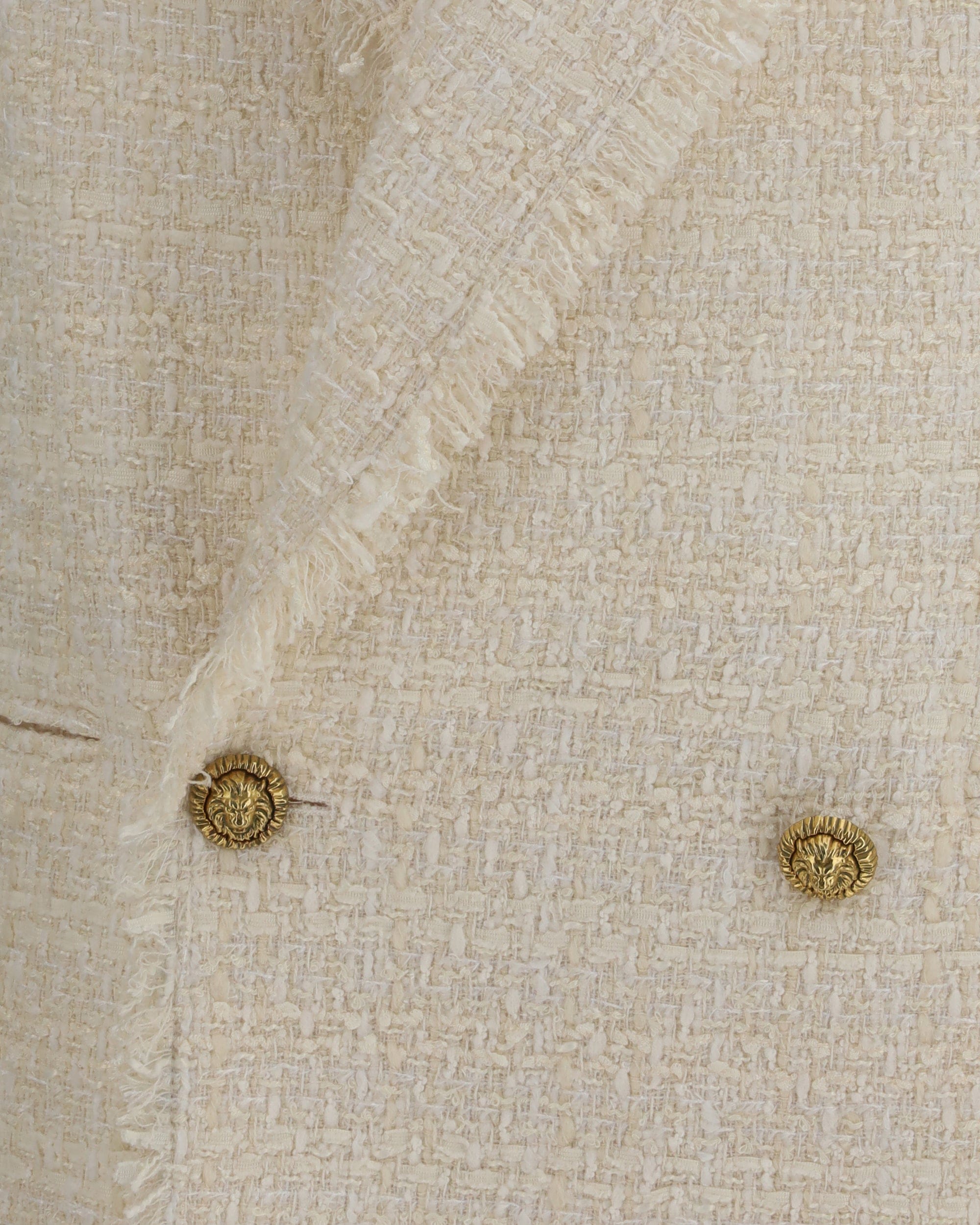 Balmain Two-Button Tweed Jacket