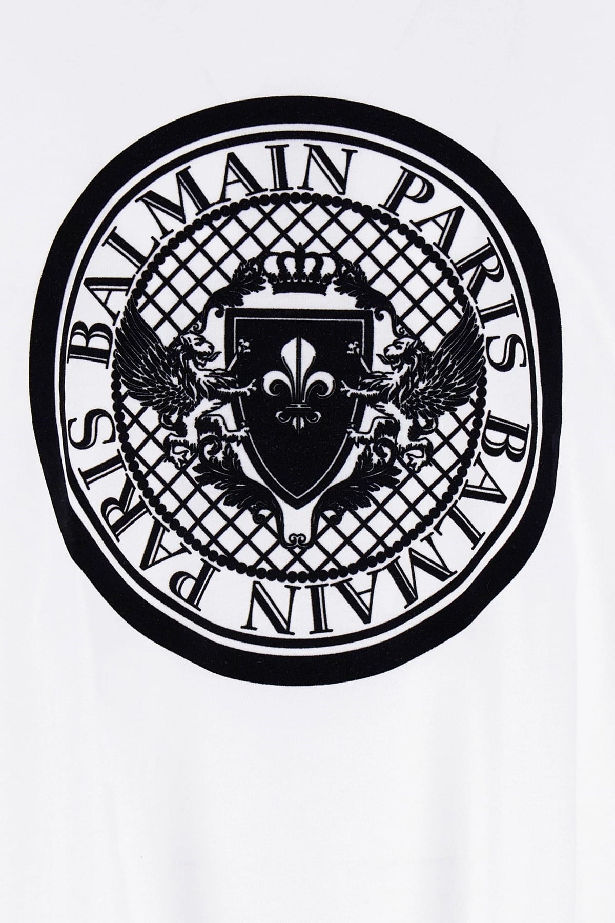 Balmain Balmain Velvet Logo T-Shirt