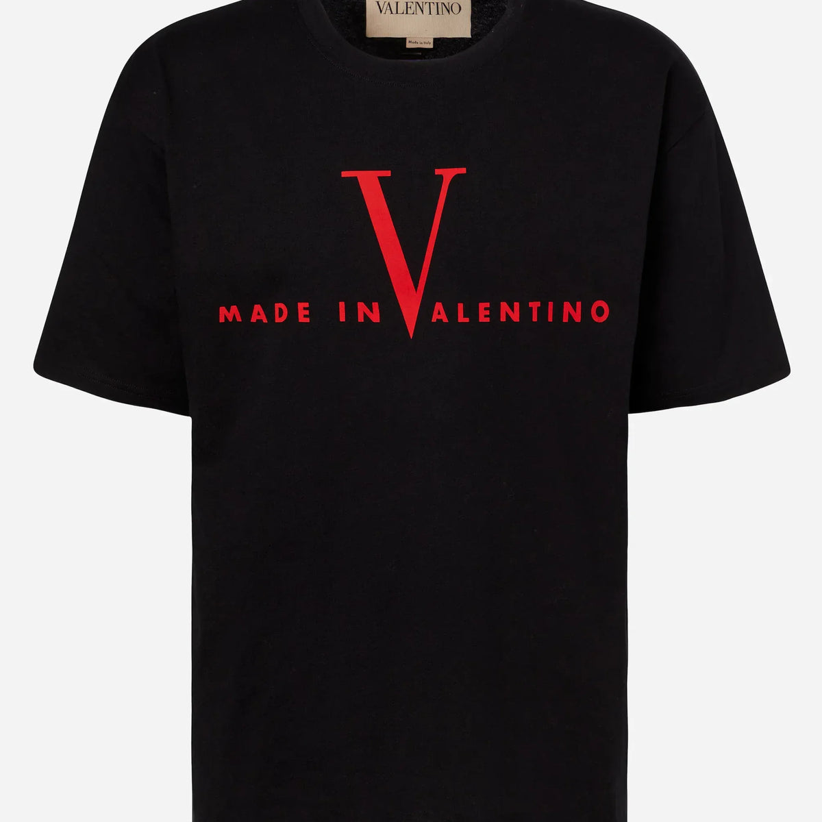 Valentino メイド・イン・Valentino プリント ジャージー Tシャツ