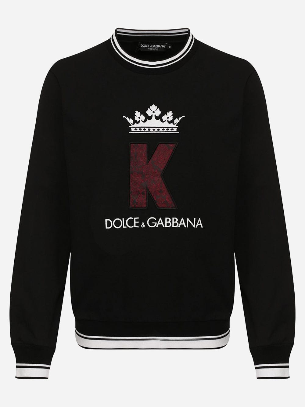 Dolce & Gabbana K Embroidered Logo Sweatshirt
