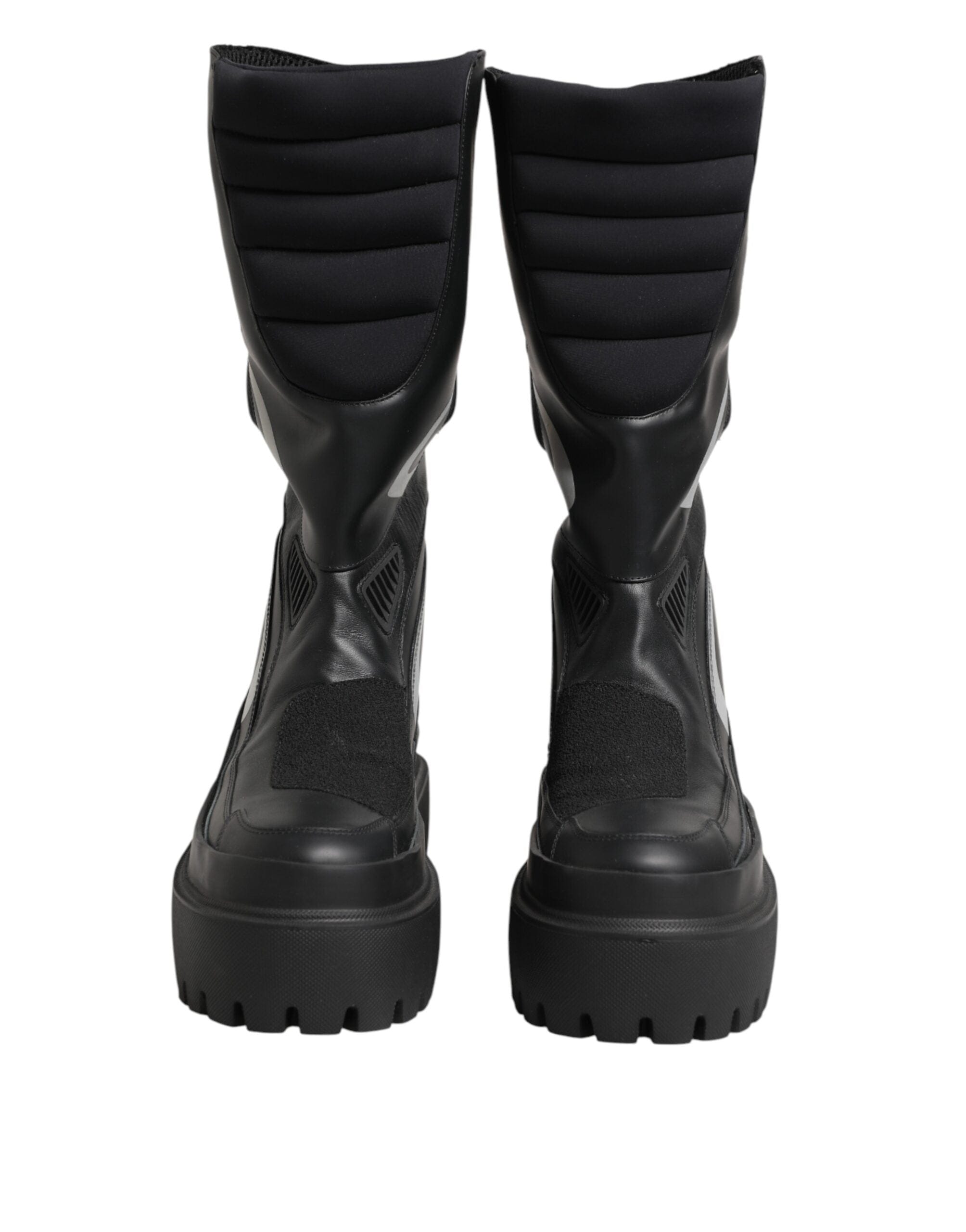 Dolce & Gabbana Leather Biker Boots | Sendegaro