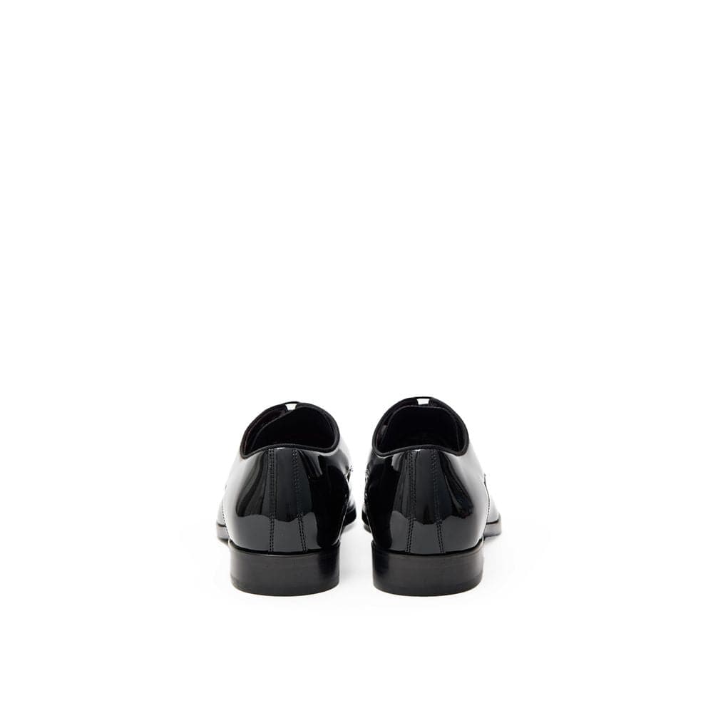 Dolce & Gabbana 黑色皮革牛津鞋和德比鞋