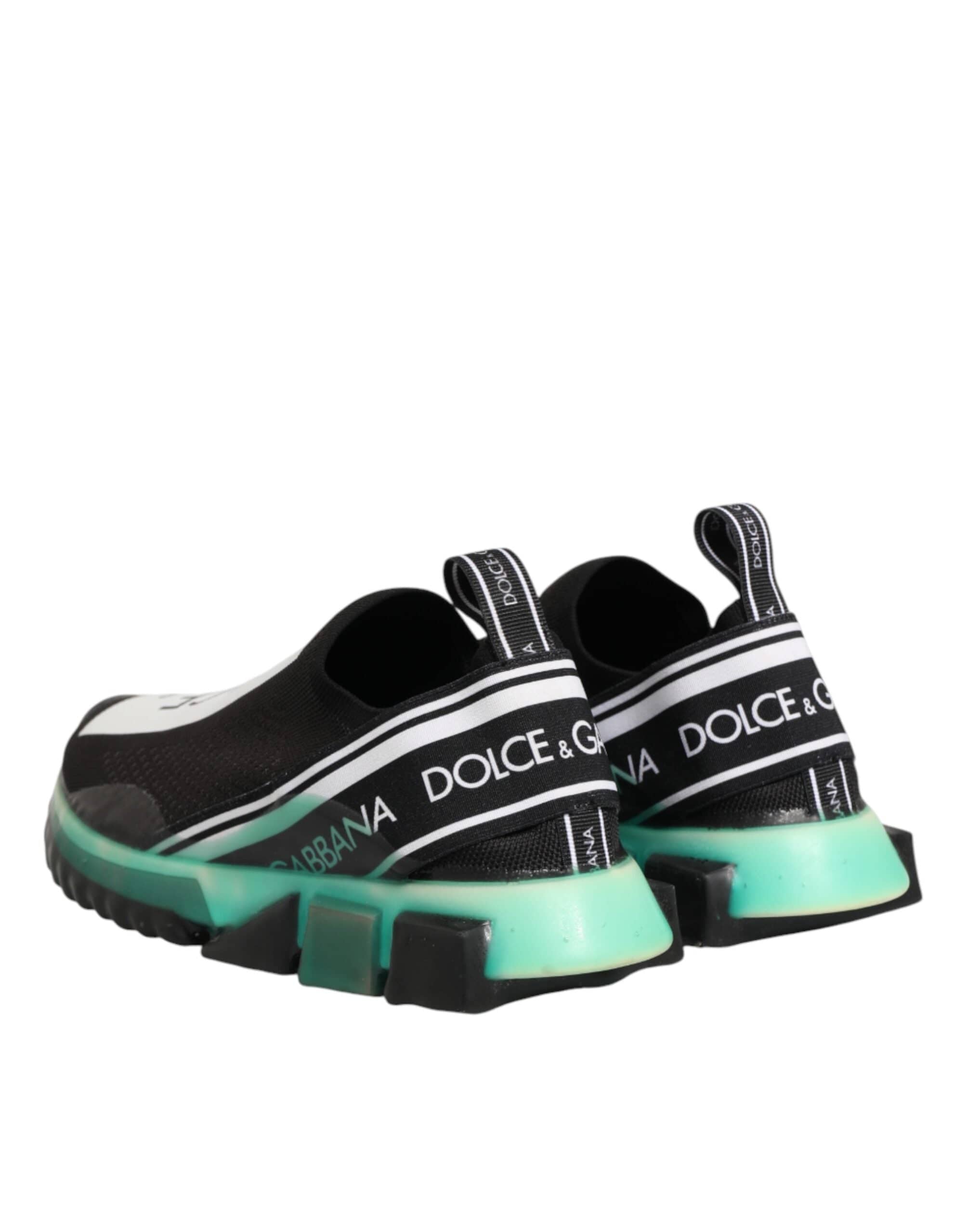 Dolce & Gabbana 黑色一腳蹬 Sorrento 男士運動鞋