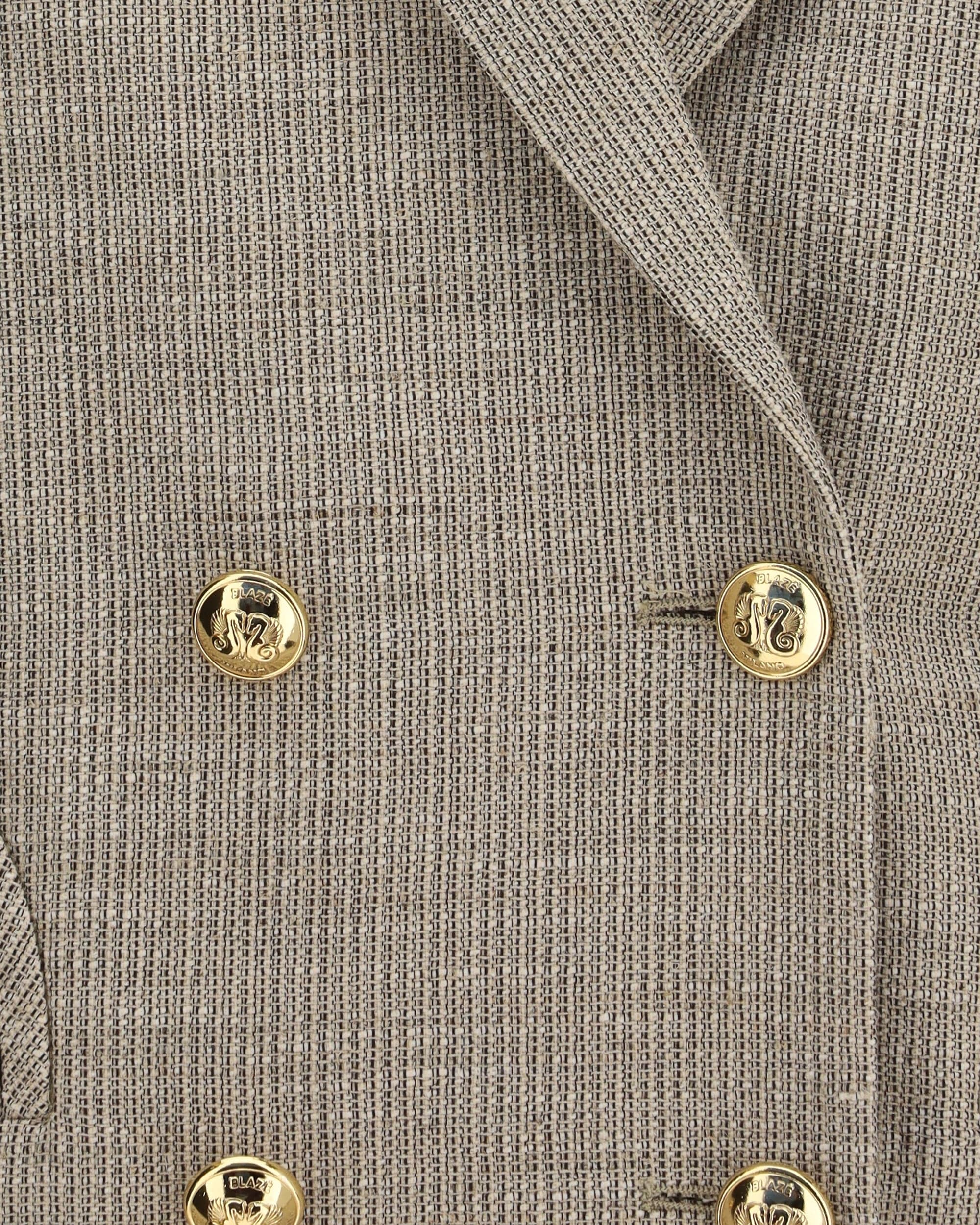 Blazé Milano Marisa Double-Breasted Blazer