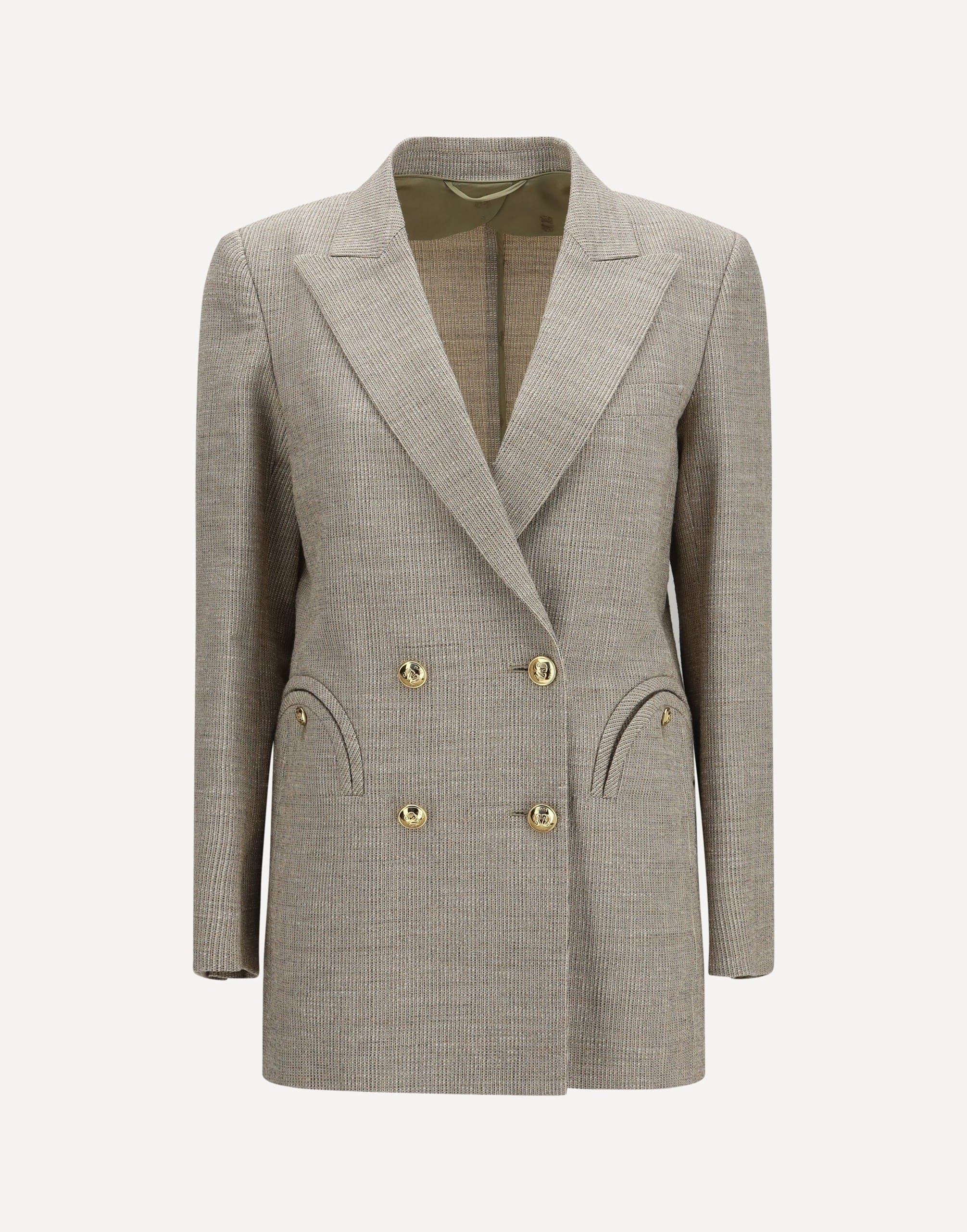 Blazé Milano Marisa Double-Breasted Blazer