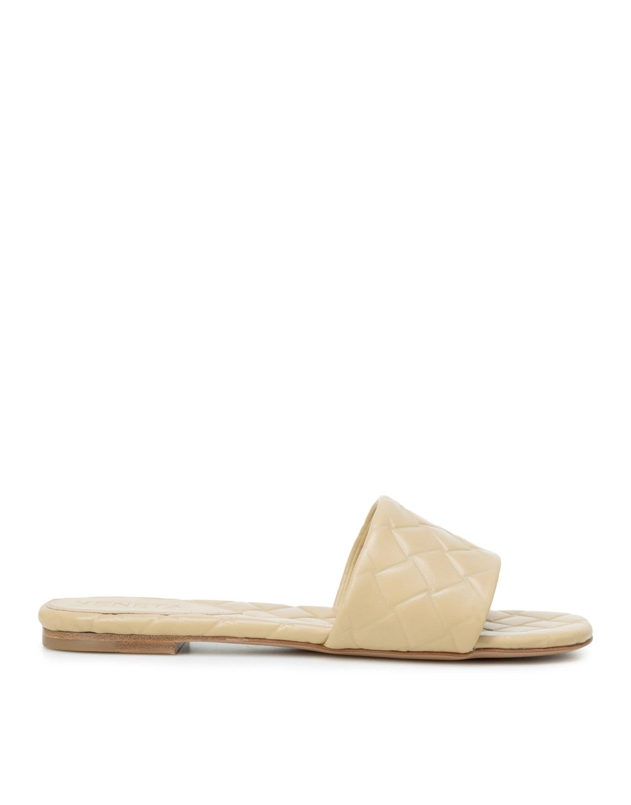 Bottega Veneta Amy Leather Sandals