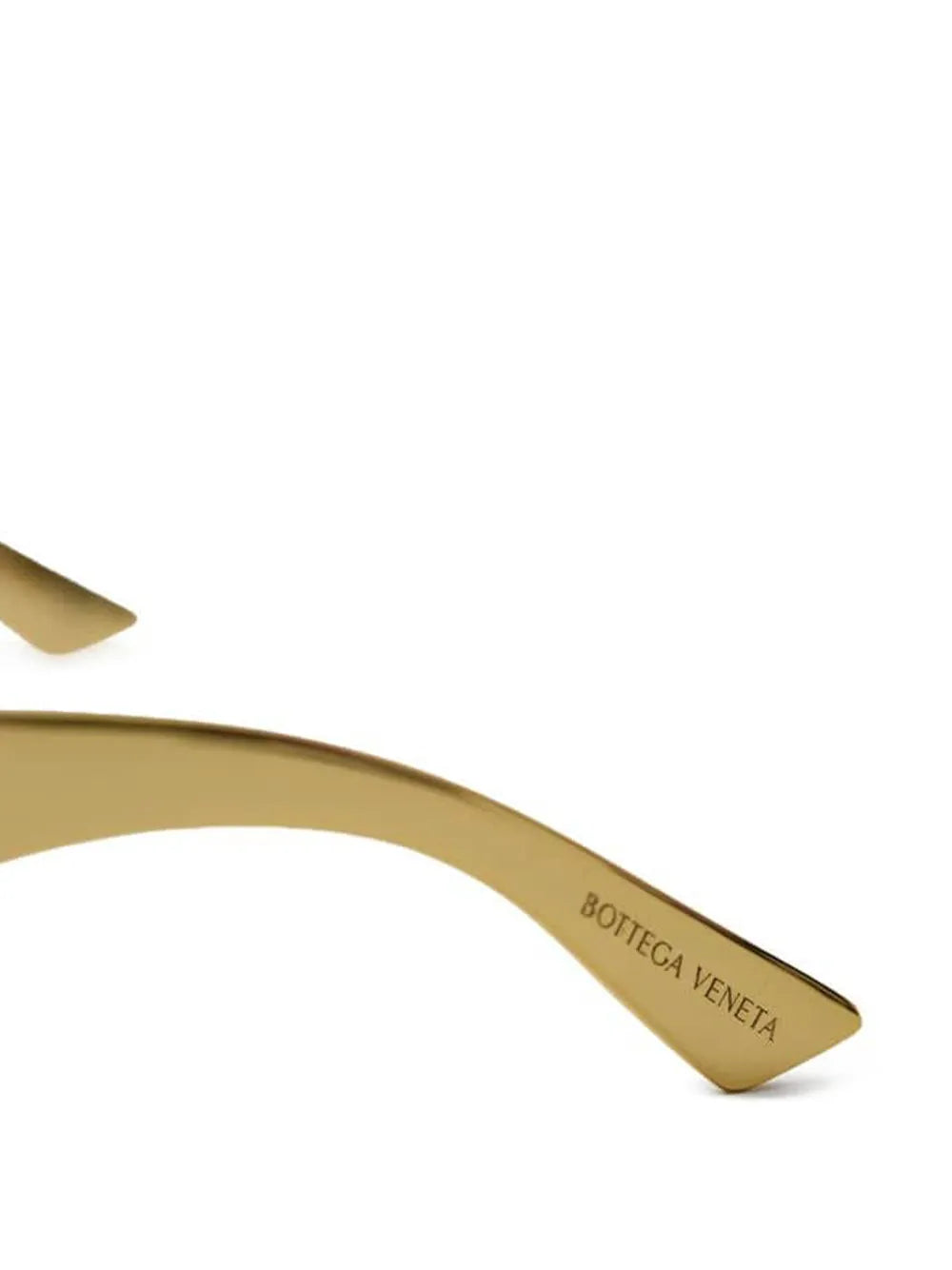 Bottega Veneta Bottega Veneta Gold Metal Sunglasses