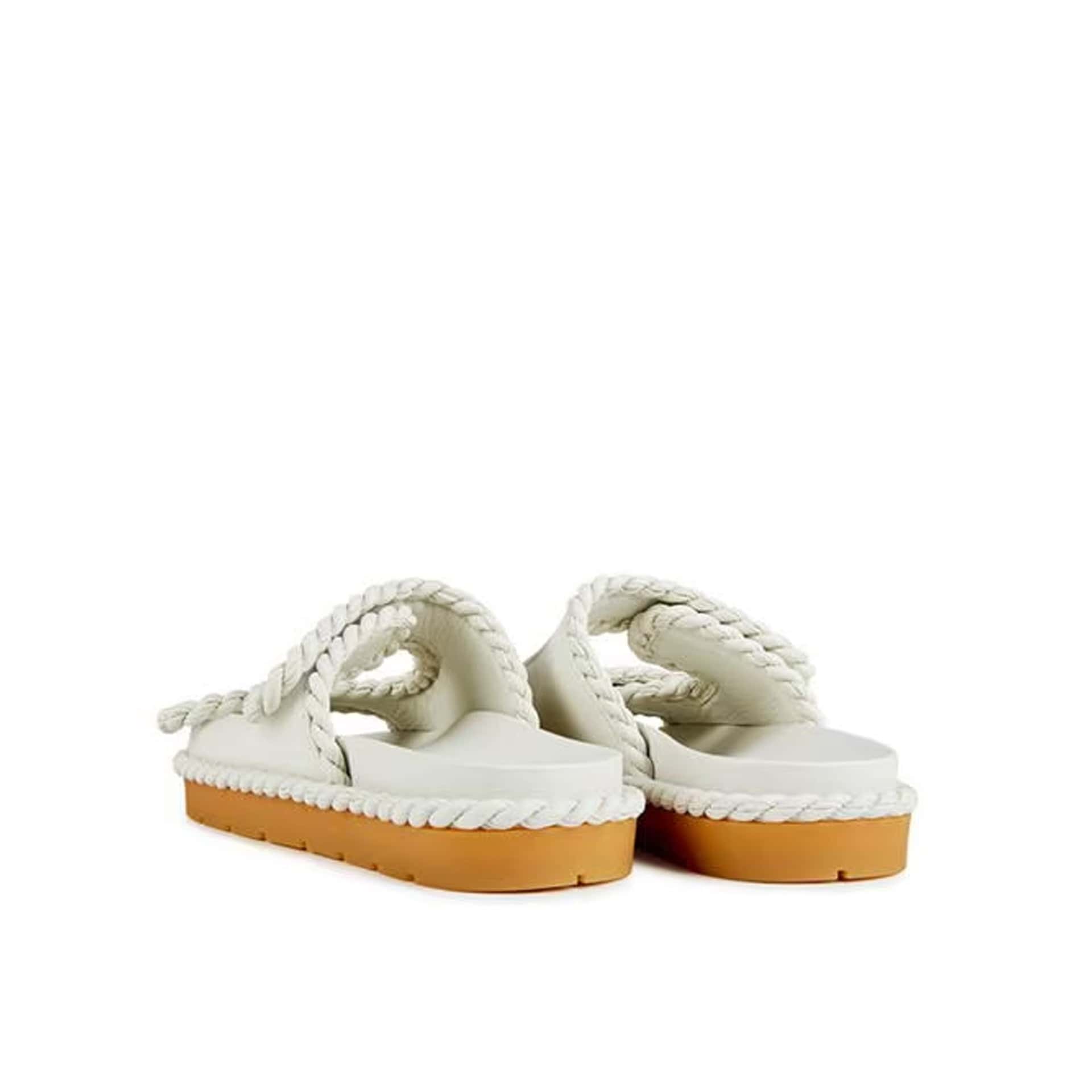 Bottega Veneta Jack Flat Mule Sandals