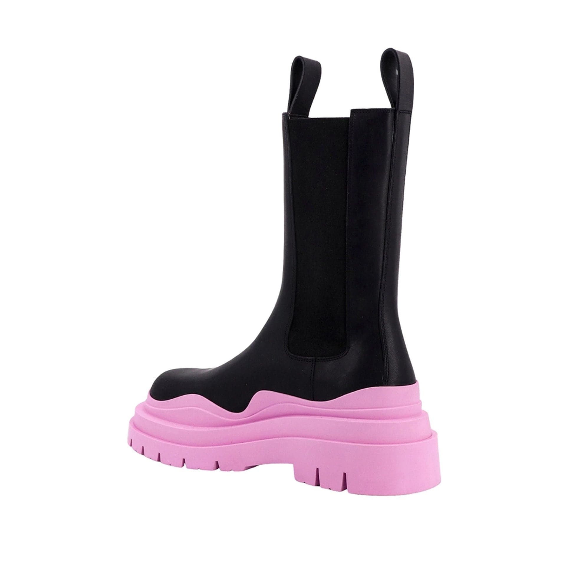 Bottega Veneta Tire Boots In Calf Leather