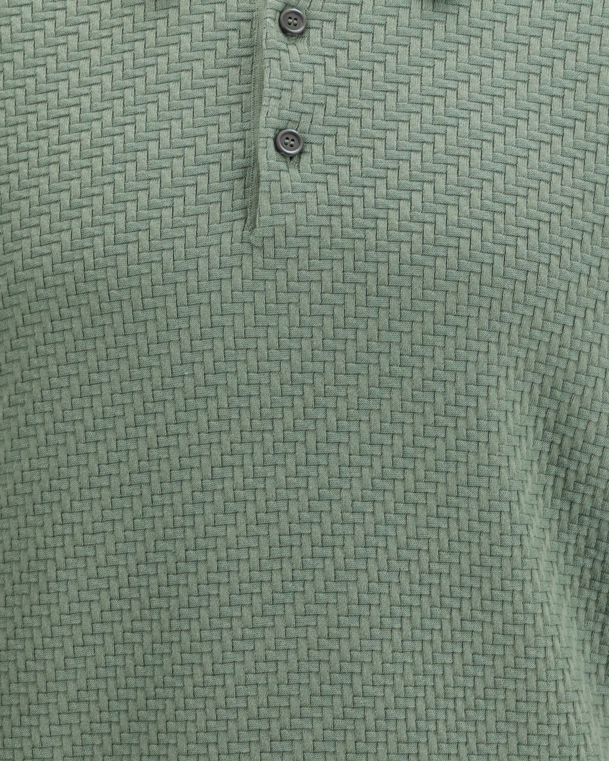 Brioni Polo Shirt With Woven Pattern