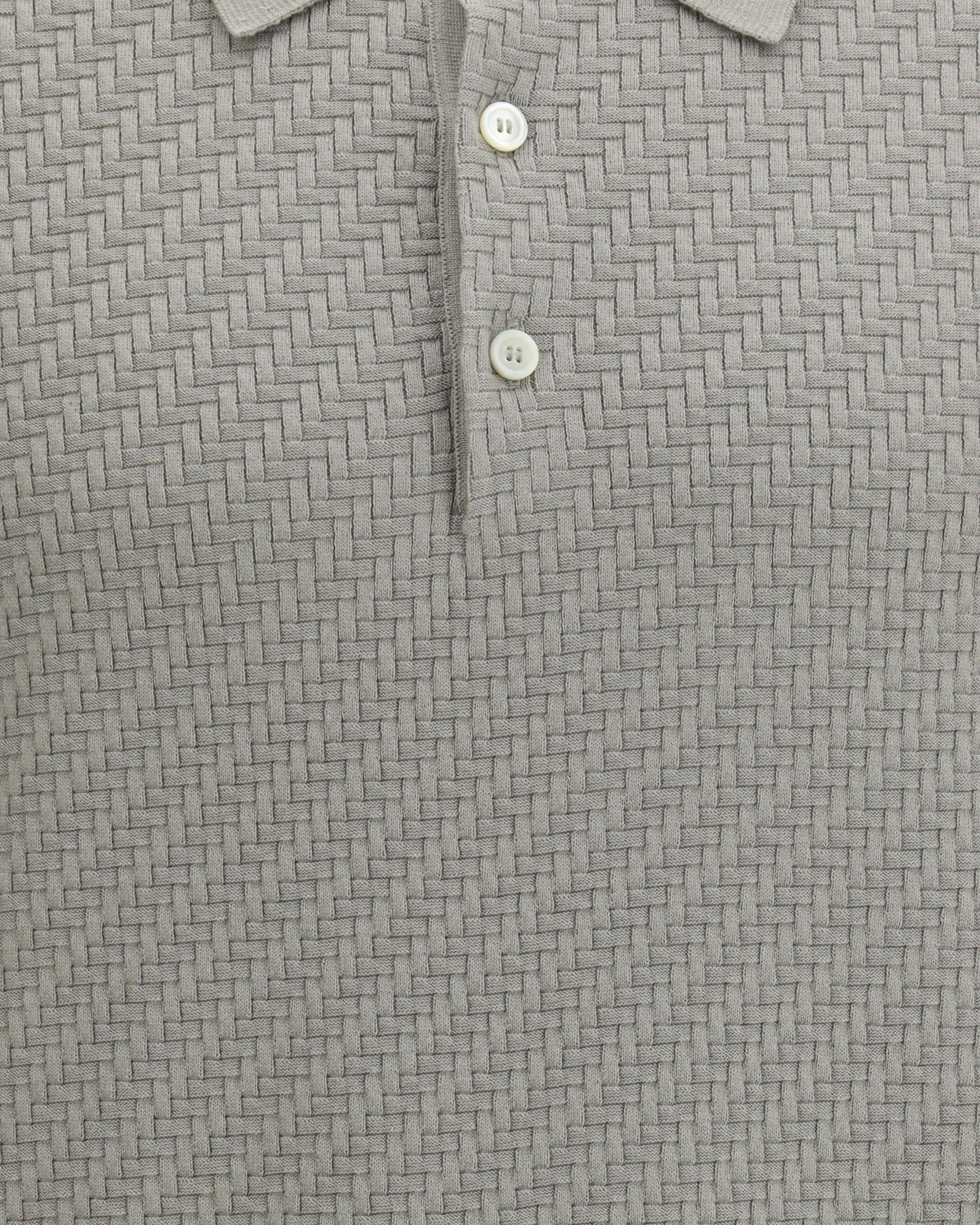 Brioni Polo Shirt With Woven Pattern