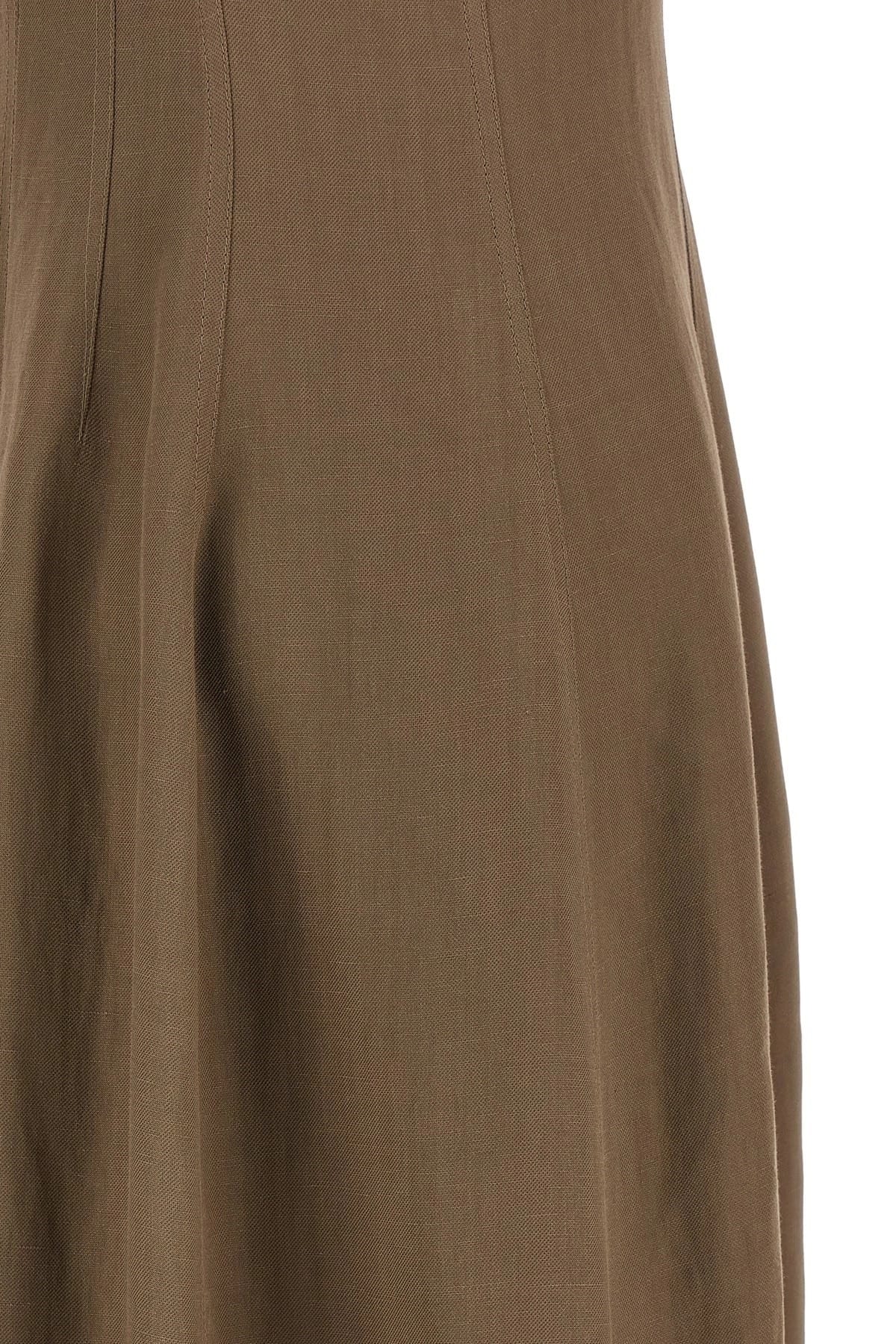 Brunello Cucinelli Brunello Cucinelli A-Line Midi Dress