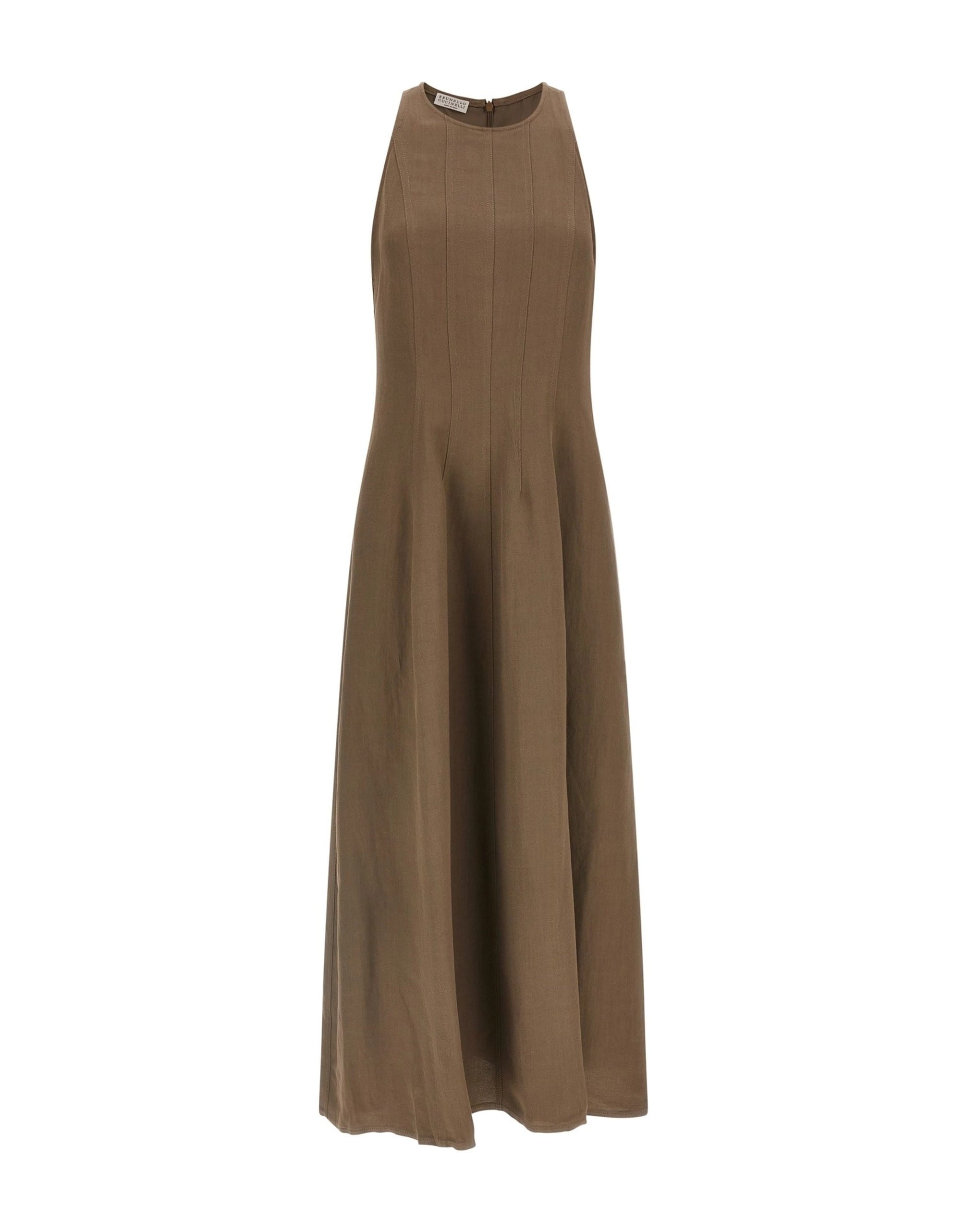 Brunello Cucinelli Brunello Cucinelli A-Line Midi Dress
