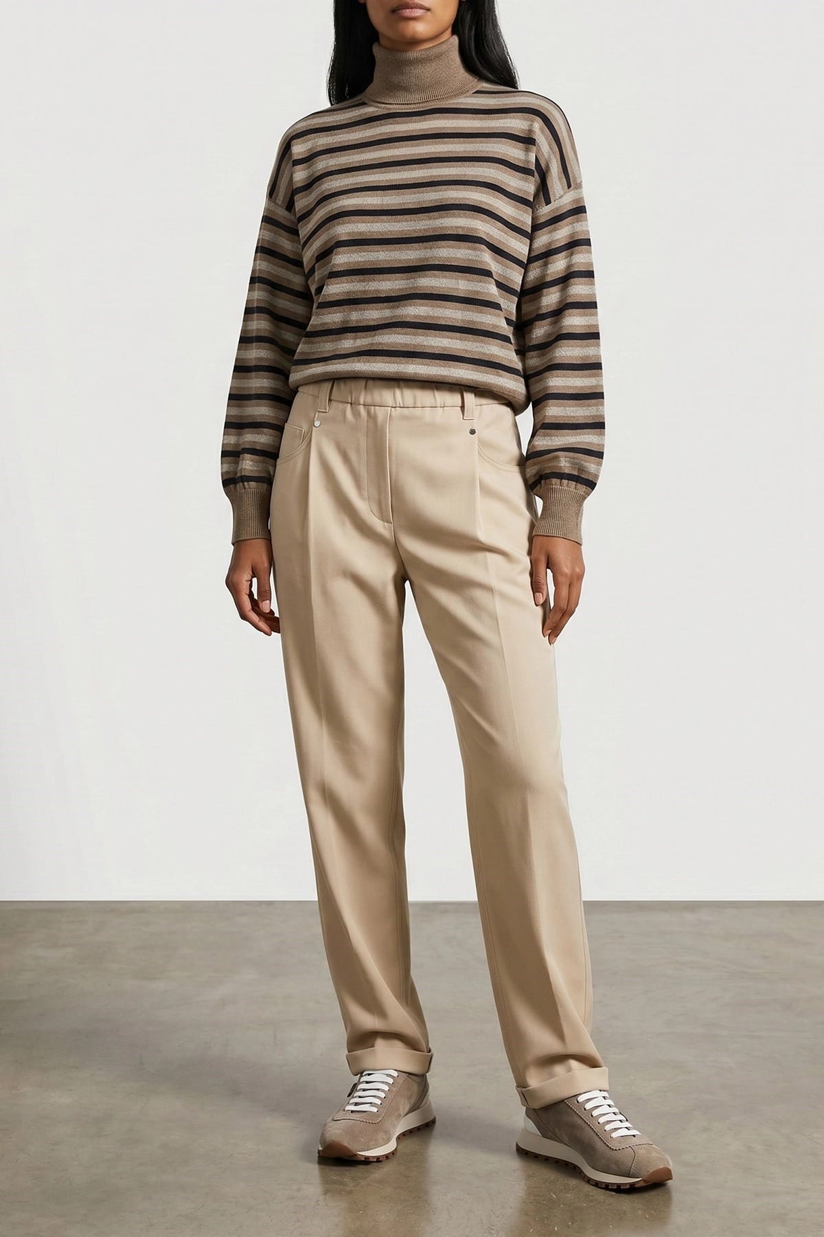 Brunello Cucinelli Pantaloni baggy pull-on - alternate view