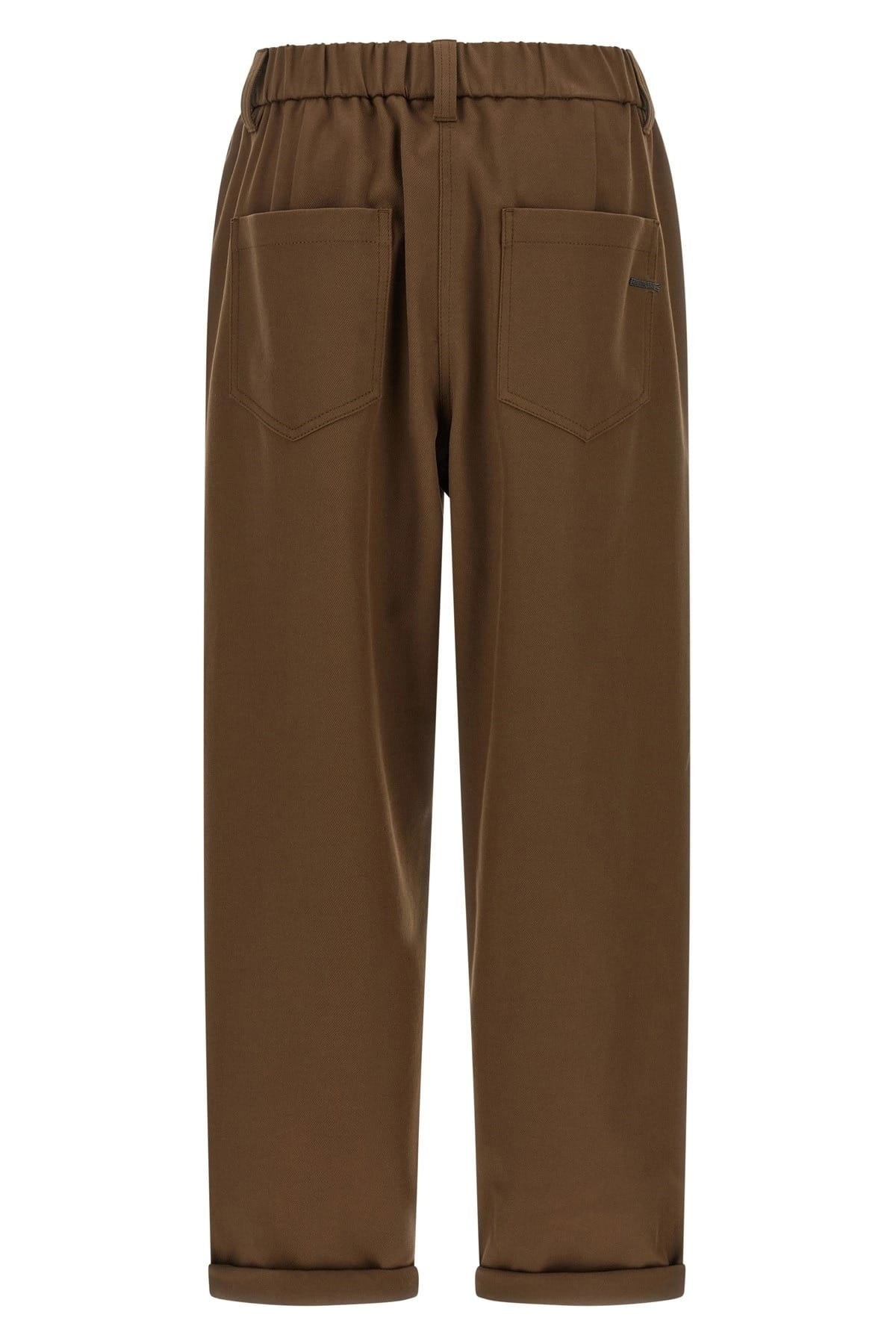 Brunello Cucinelli Brunello Cucinelli Baggy Pull-On Pants