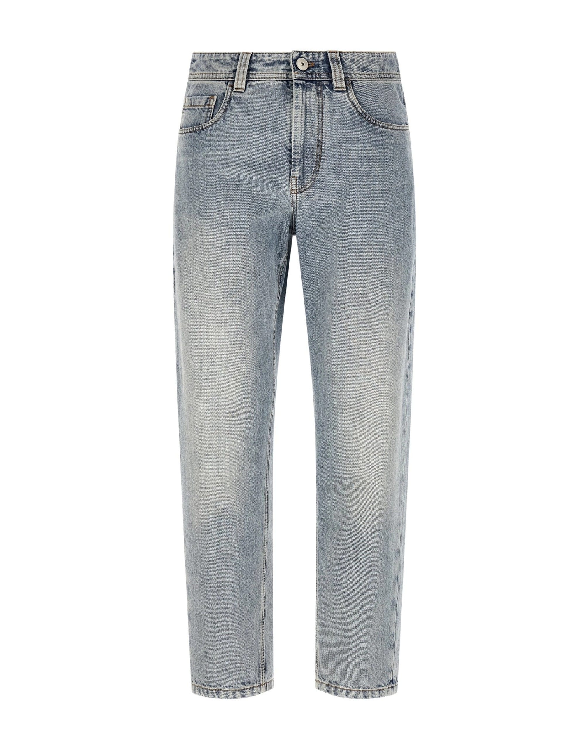 Brunello Cucinelli Brunello Cucinelli Baggy Tapered Jeans