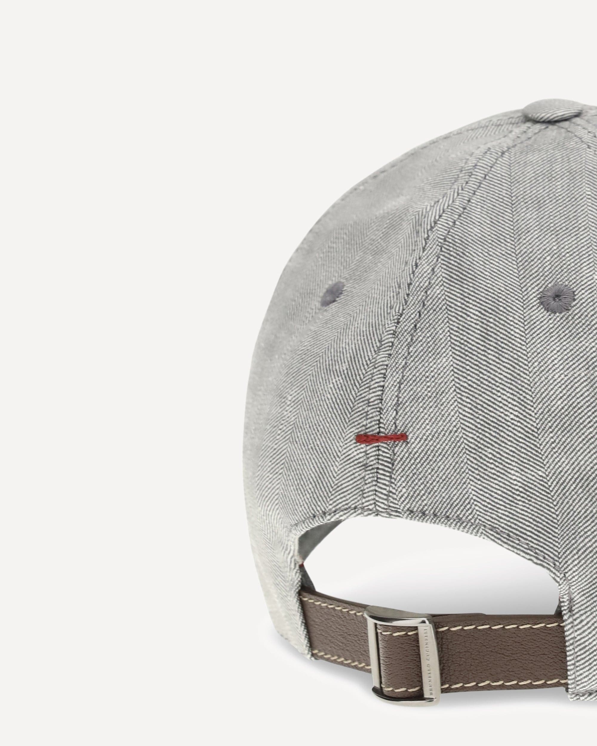 Brunello Cucinelli Brunello Cucinelli Baseball Cap In Linen And Virgin Wool