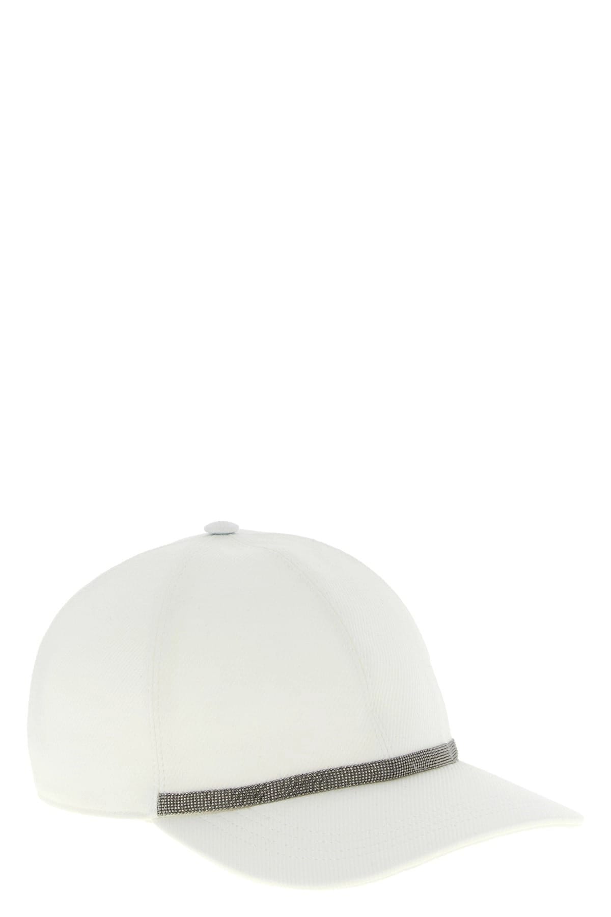 Brunello Cucinelli Brunello Cucinelli Baseball Hat With Monile Band