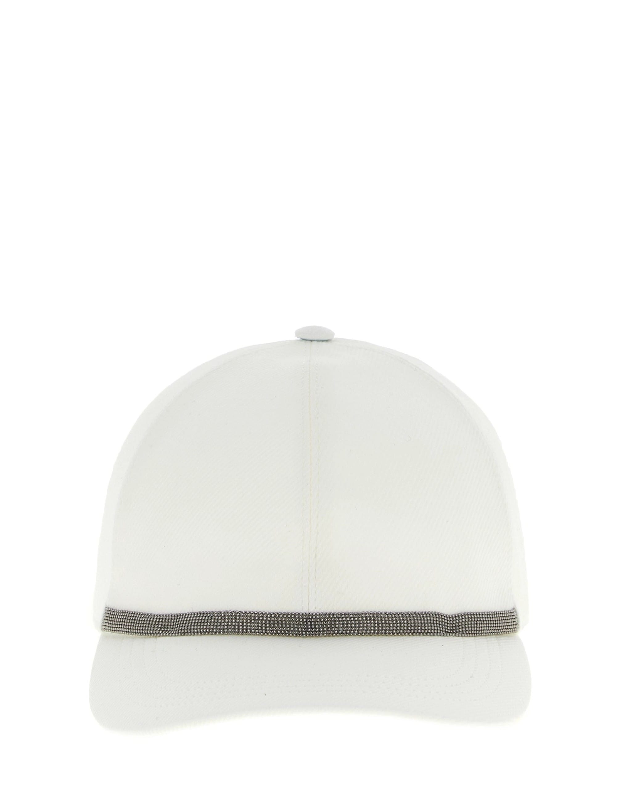 Brunello Cucinelli Brunello Cucinelli Baseball Hat With Monile Band