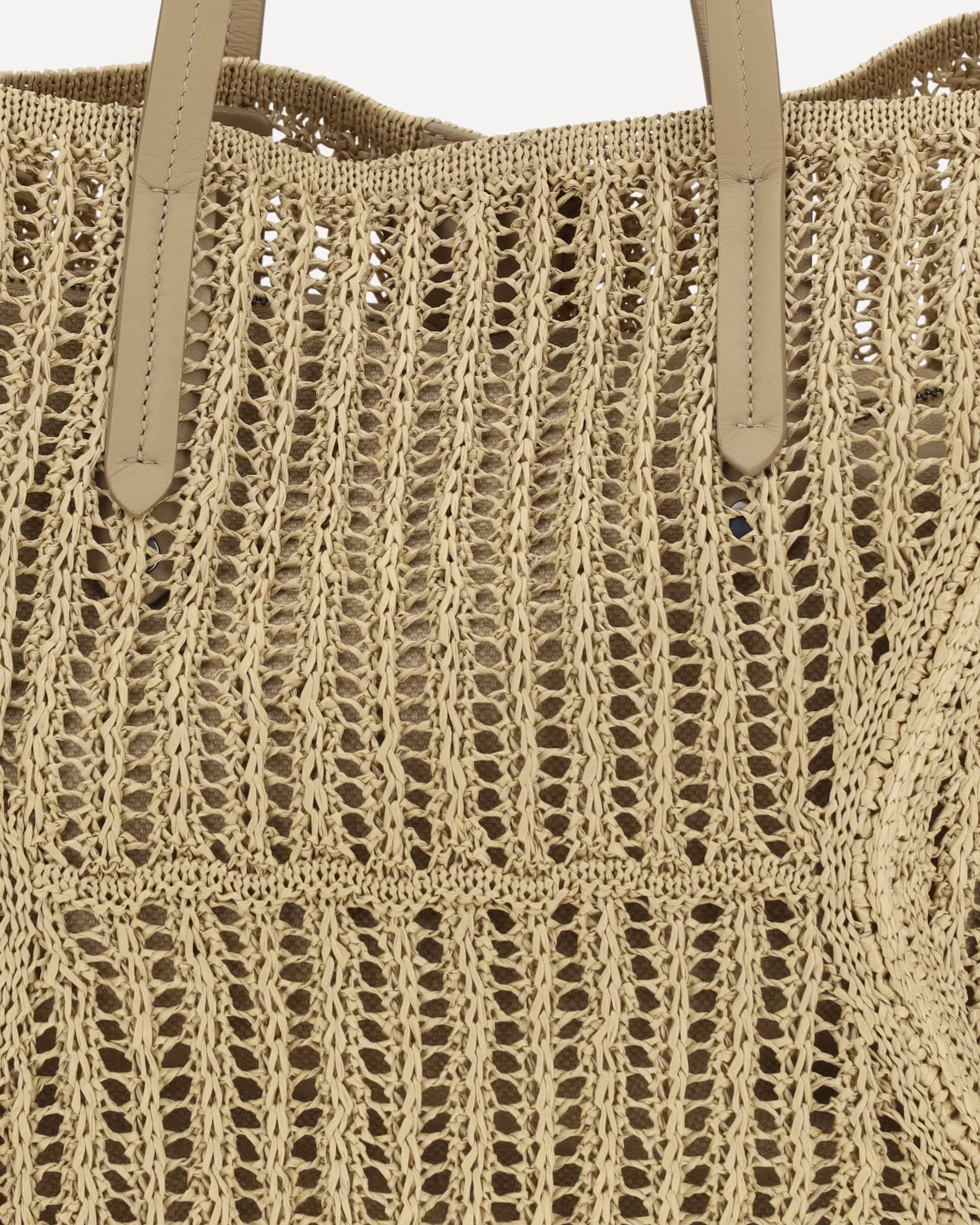 Brunello Cucinelli Brunello Cucinelli Bc Duo Shoulder Bag Raffia