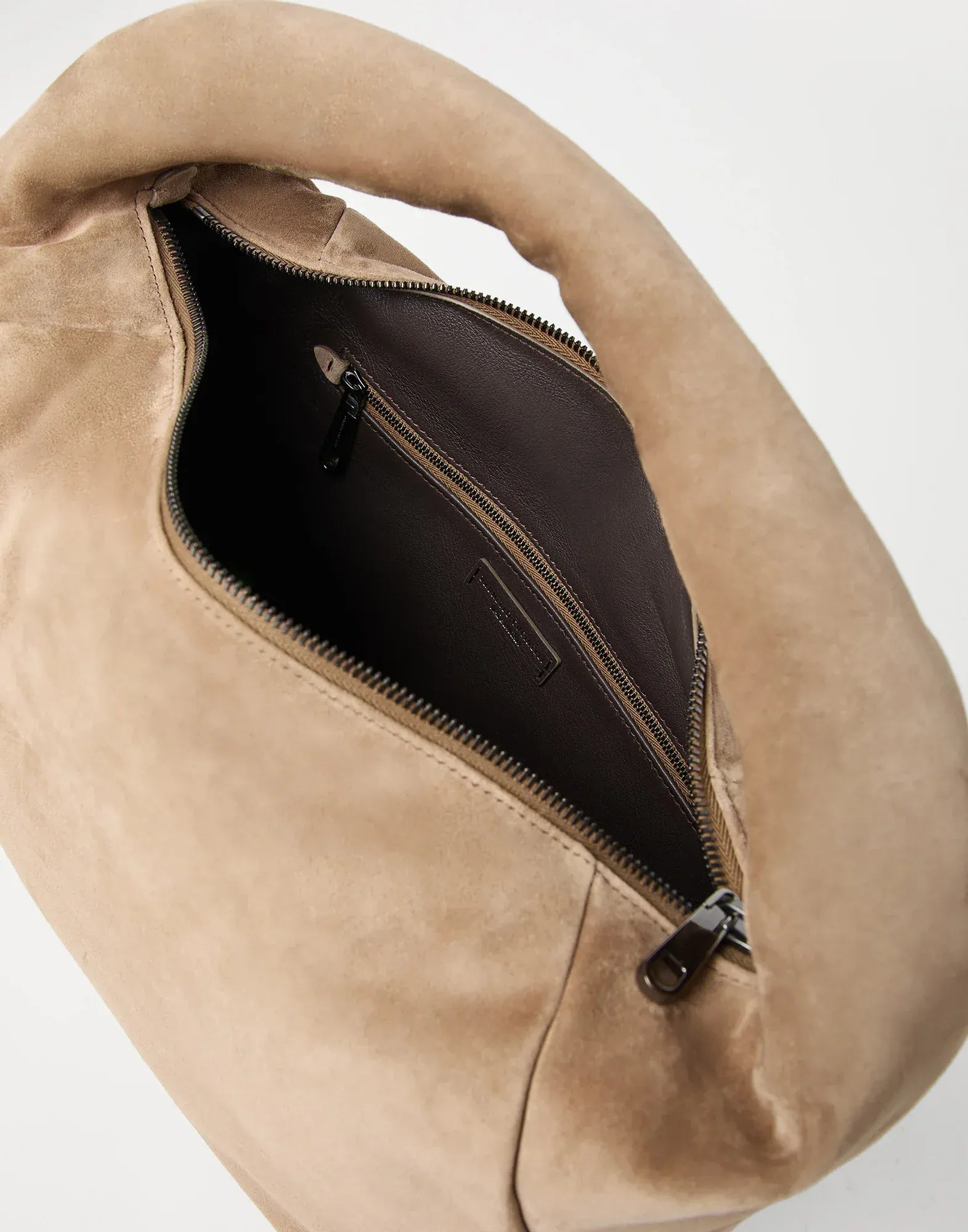 Brunello Cucinelli BC Duo Suede Hobo Bag