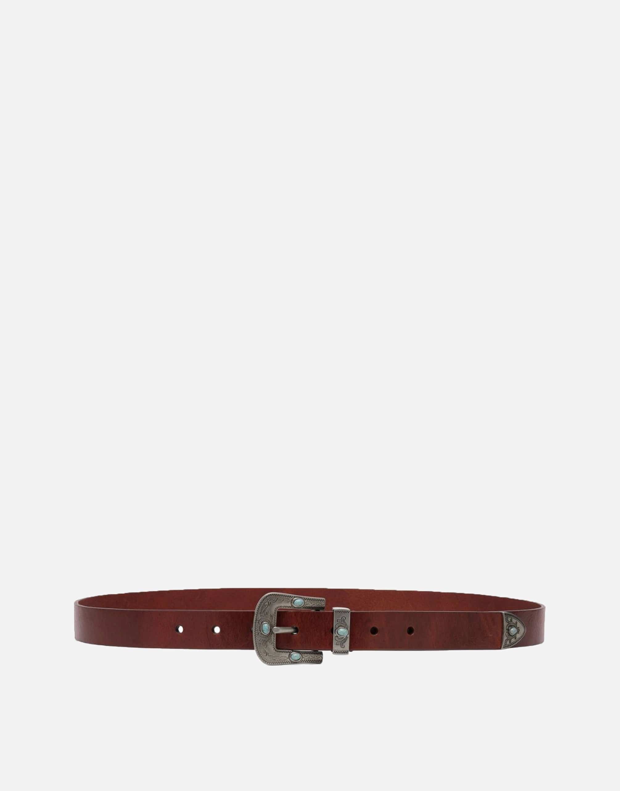 Brunello Cucinelli Bead-Detail Leather Belt