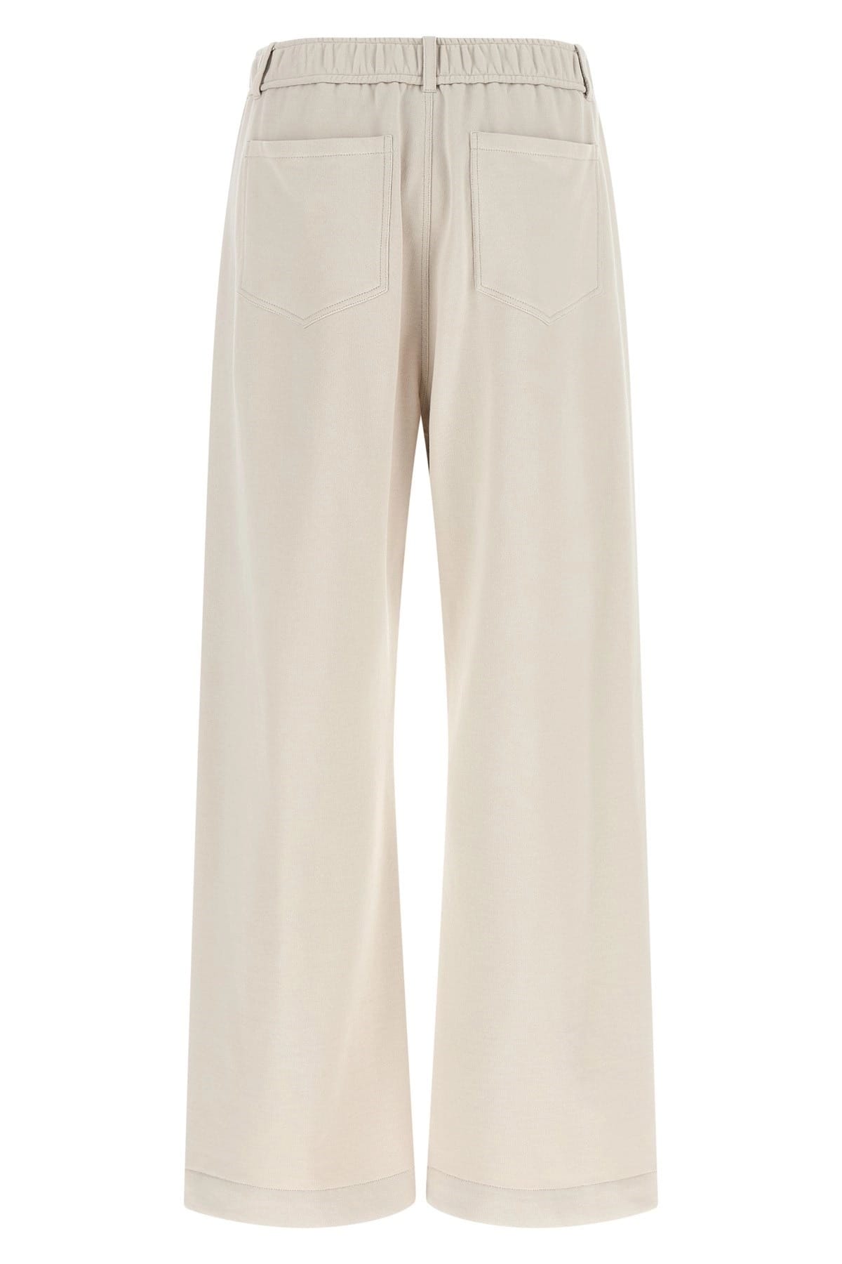 Brunello Cucinelli Brunello Cucinelli Beige Smooth Sweatshirt Joggers