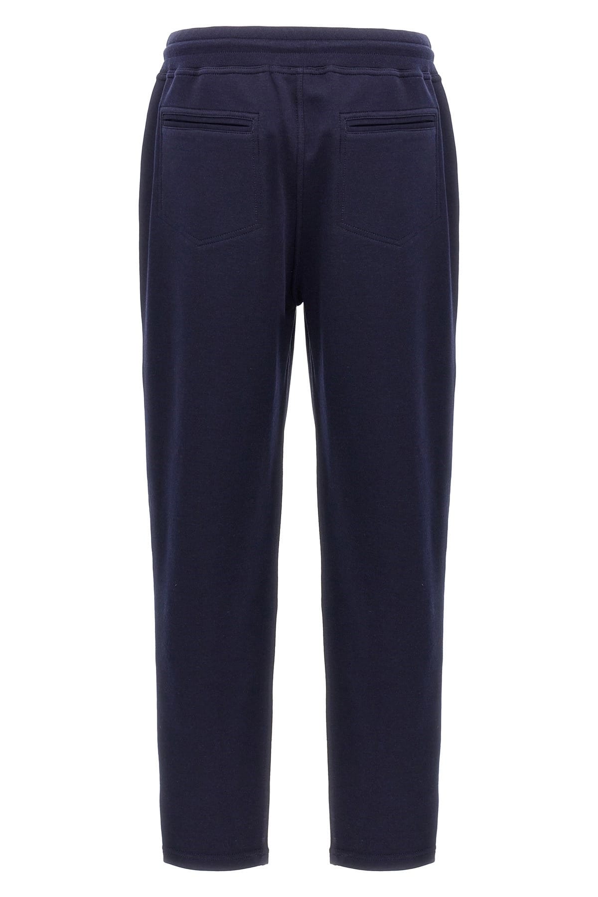 Brunello Cucinelli Blue Cotton Blend Joggers - alternate view
