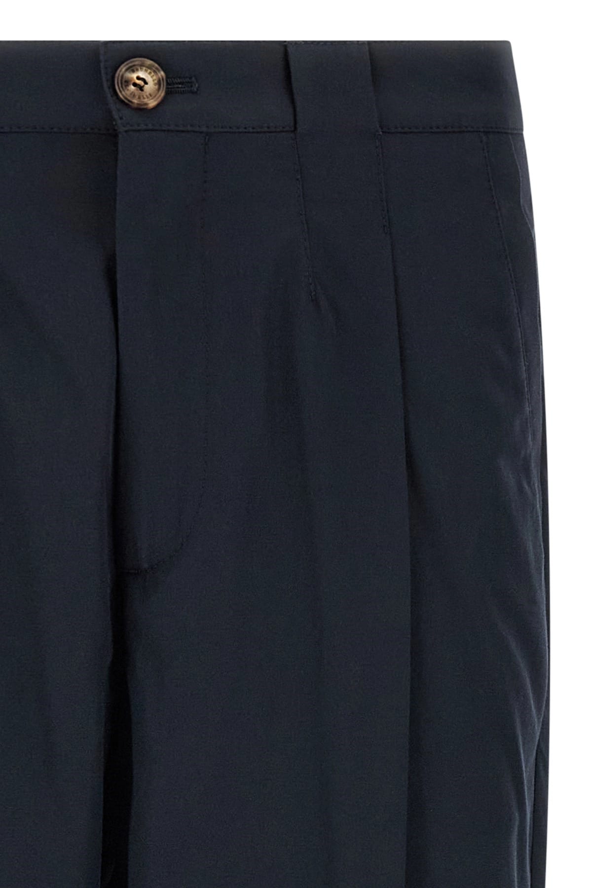 Brunello Cucinelli Brunello Cucinelli Blue Cotton Chinos
