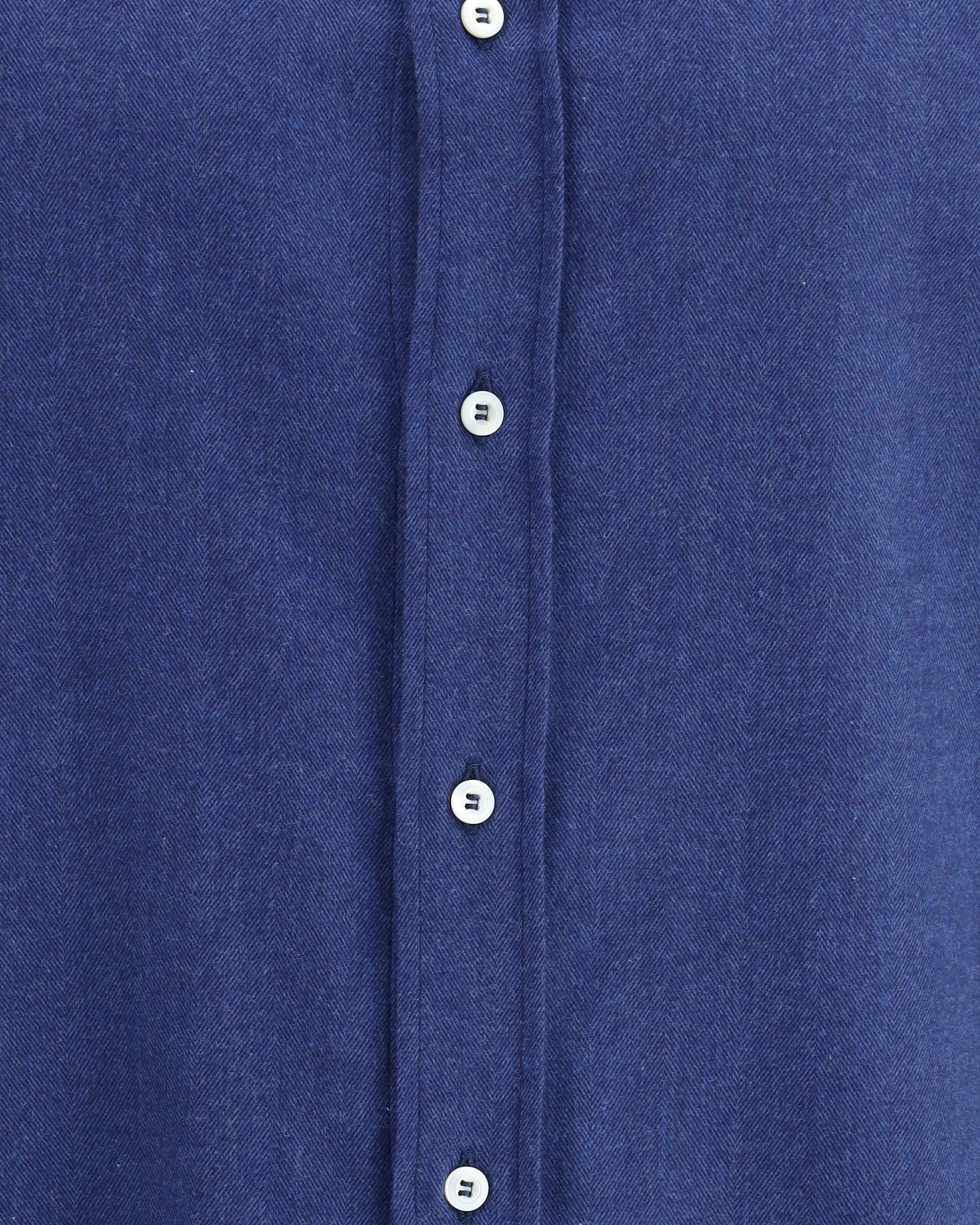 Brunello Cucinelli Blue Cotton Shirt