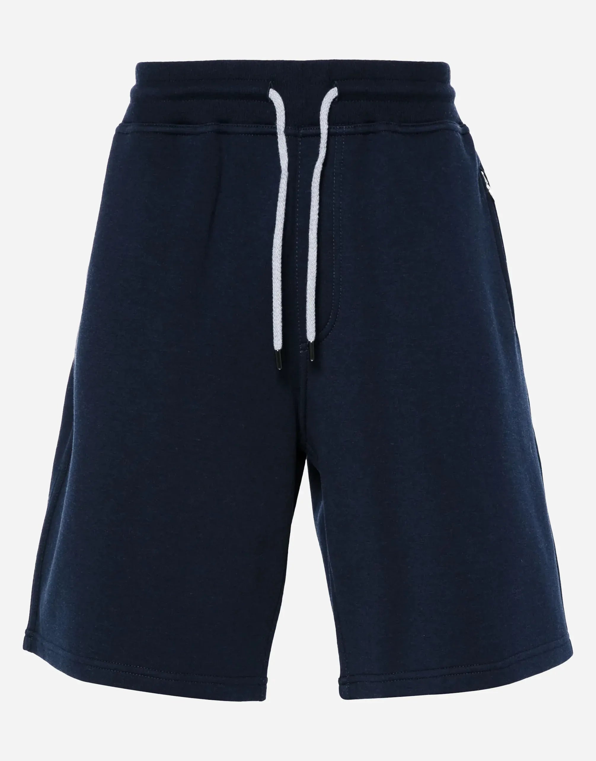 Brunello Cucinelli Blue Drawstring-Waist Track Shorts