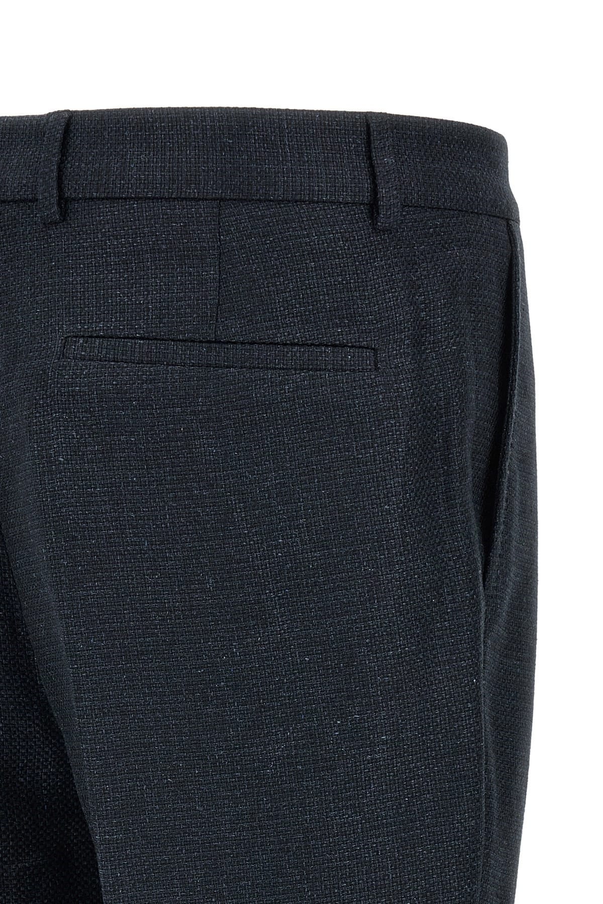 Brunello Cucinelli Brunello Cucinelli Blue Hopsack Suit