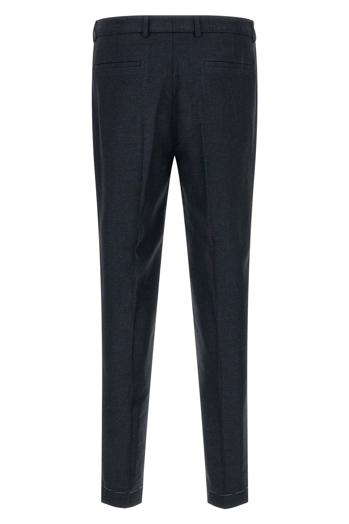 Brunello Cucinelli Brunello Cucinelli Blue Hopsack Suit