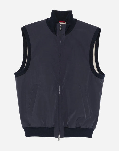 Brunello Cucinelli Bonded Thermore Padding Vest | Sendegaro IT