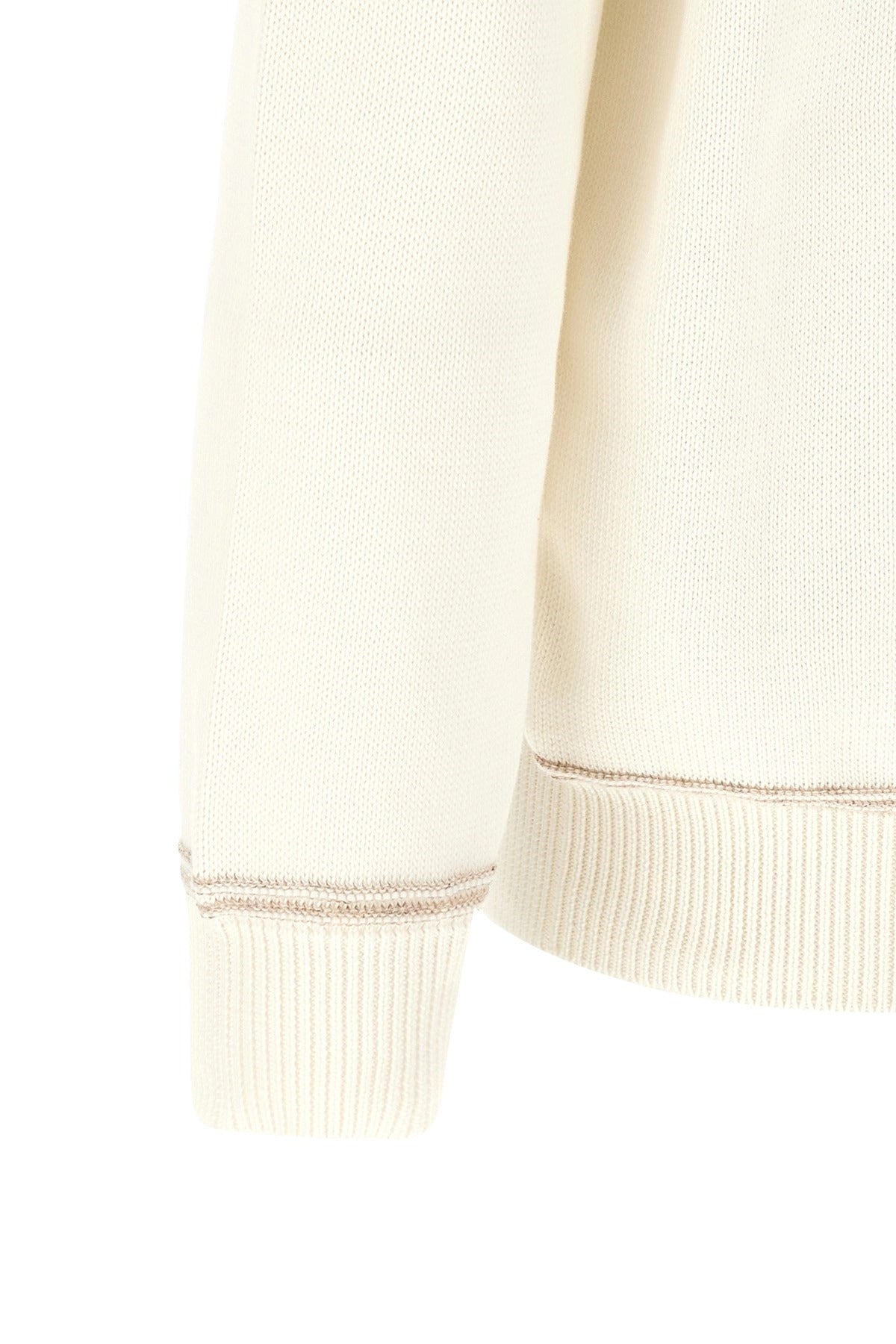 Brunello Cucinelli Braided Jacquard Shoulders Cardigan