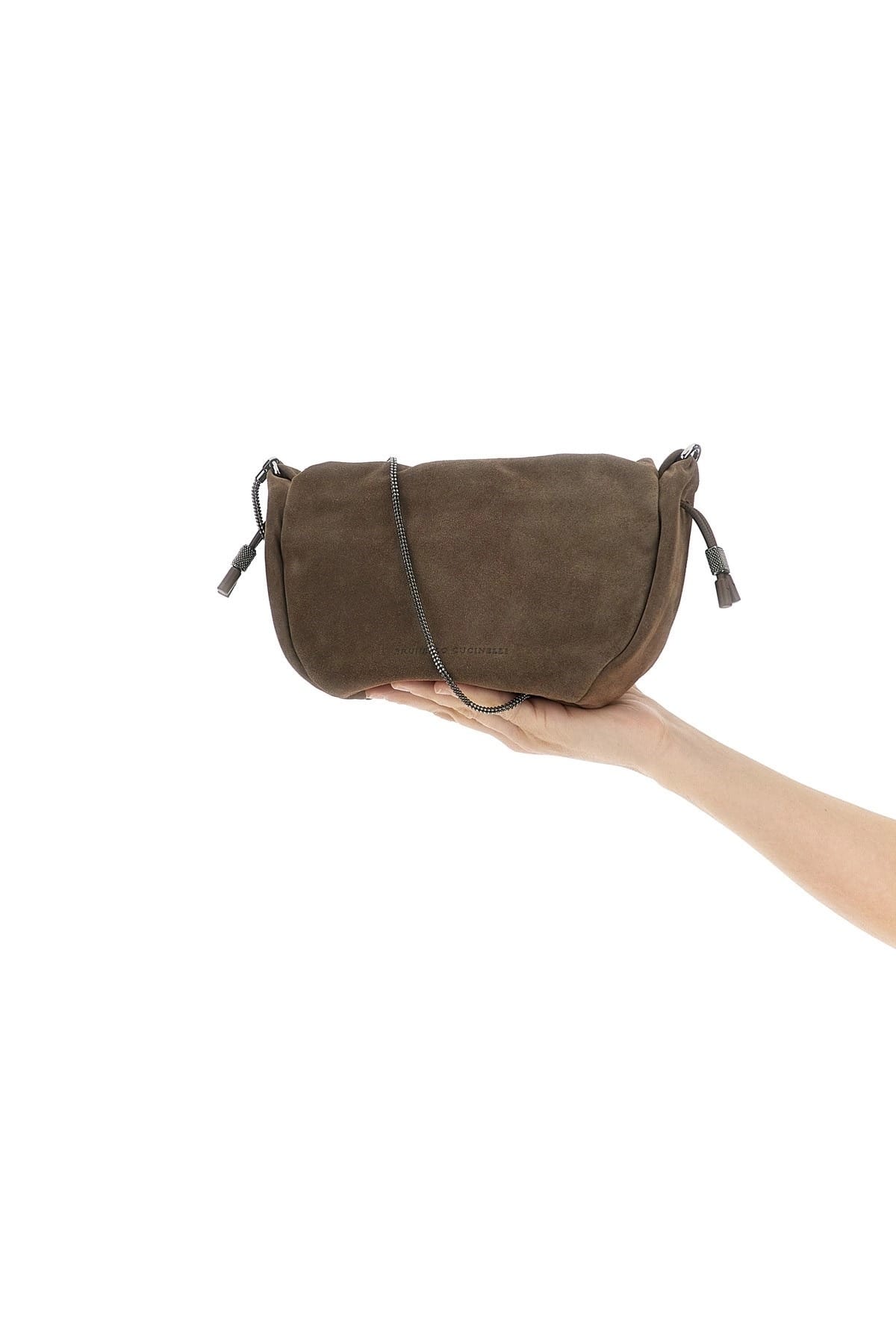 Brunello Cucinelli Borsa a Tracolla Mini Bucket Mellow - alternate view