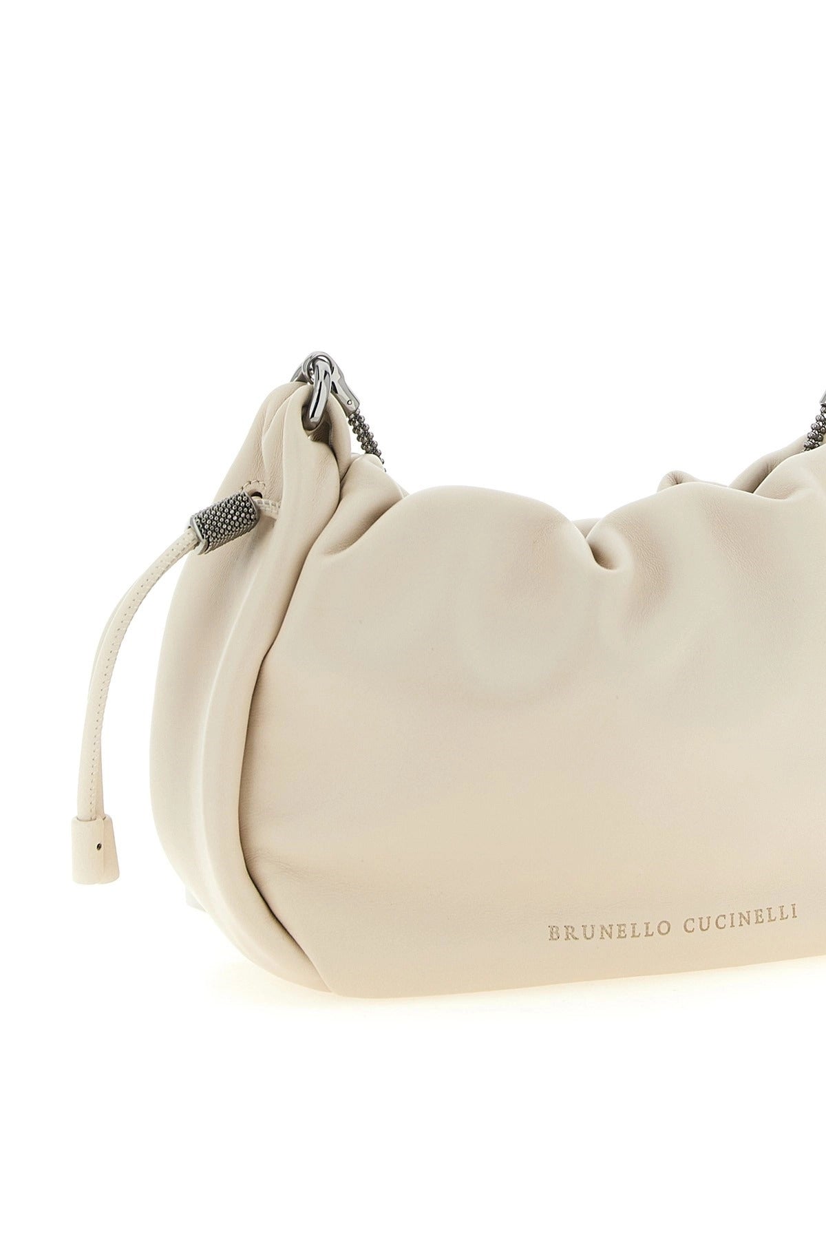 Brunello Cucinelli Bucket Mellow Mini Crossbody-Tasche
