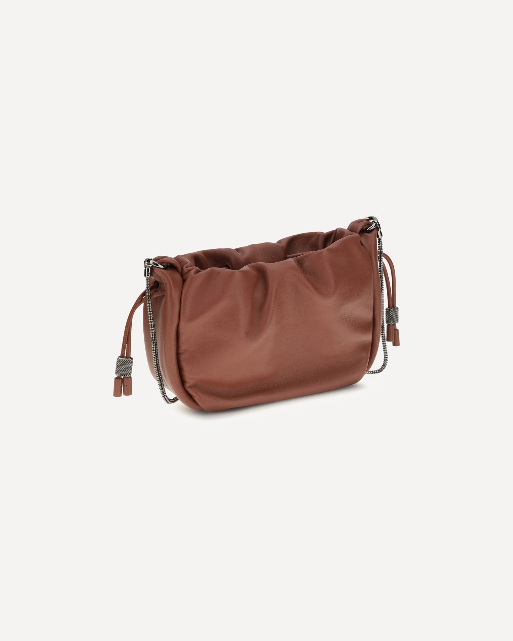 Brunello Cucinelli Bucket Mellow Mini Shoulder Bag