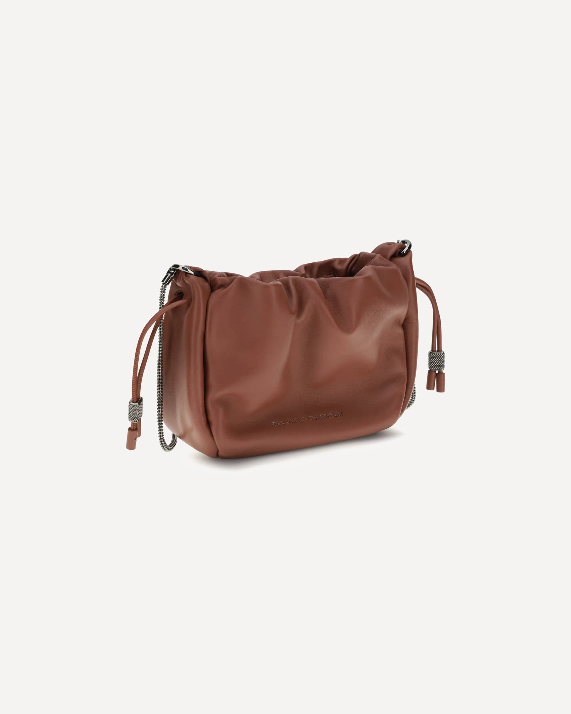Brunello Cucinelli Bucket Mellow Mini Shoulder Bag - alternate view
