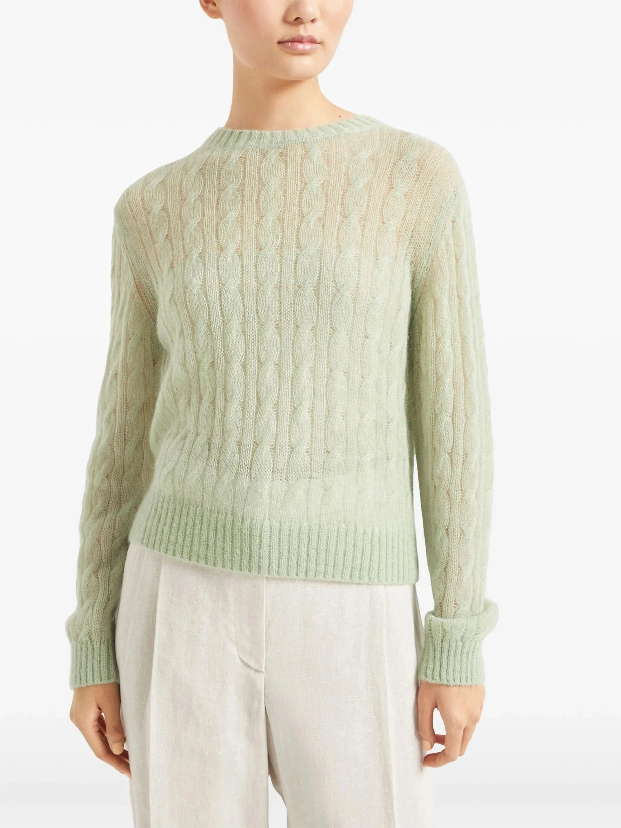 Brunello Cucinelli Cable-Knit Sweater