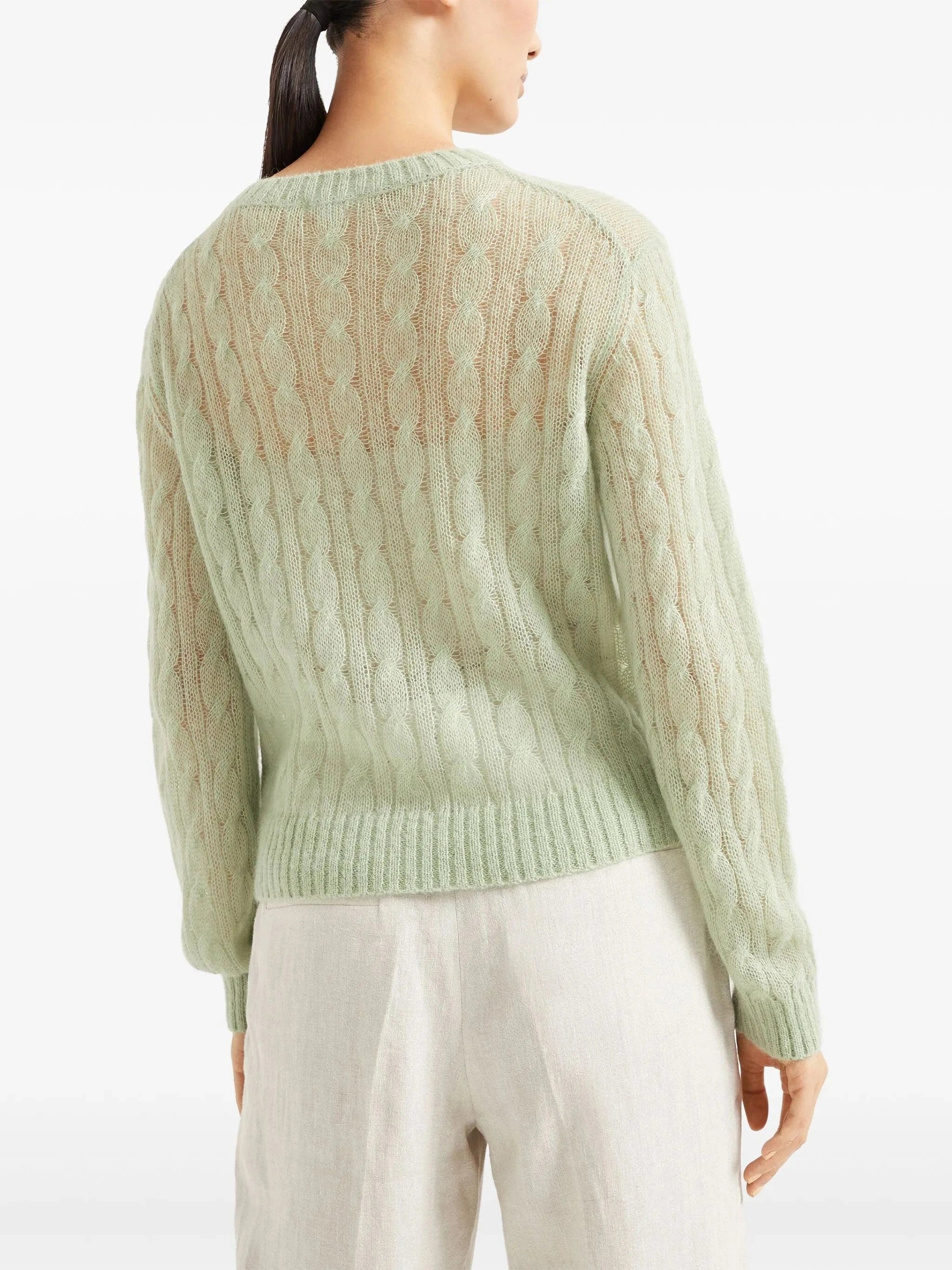 Brunello Cucinelli Cable-Knit Sweater