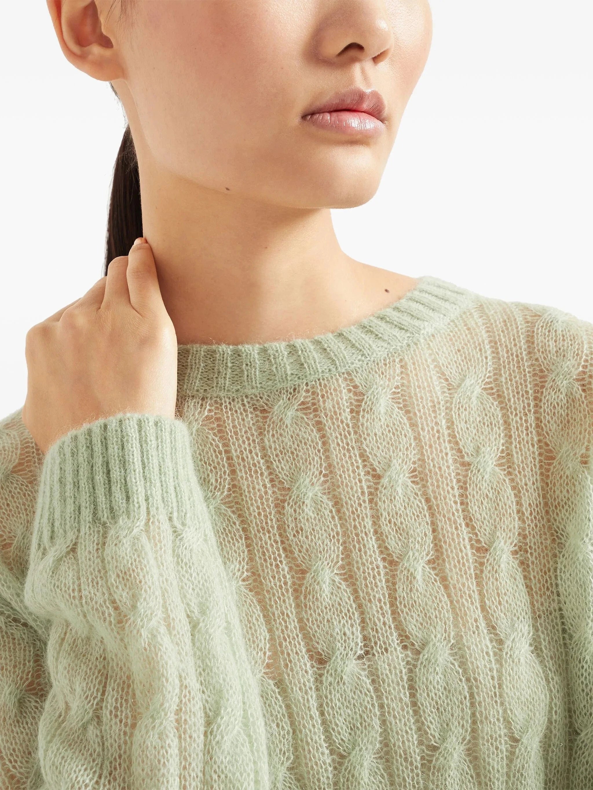 Brunello Cucinelli Cable-Knit Sweater